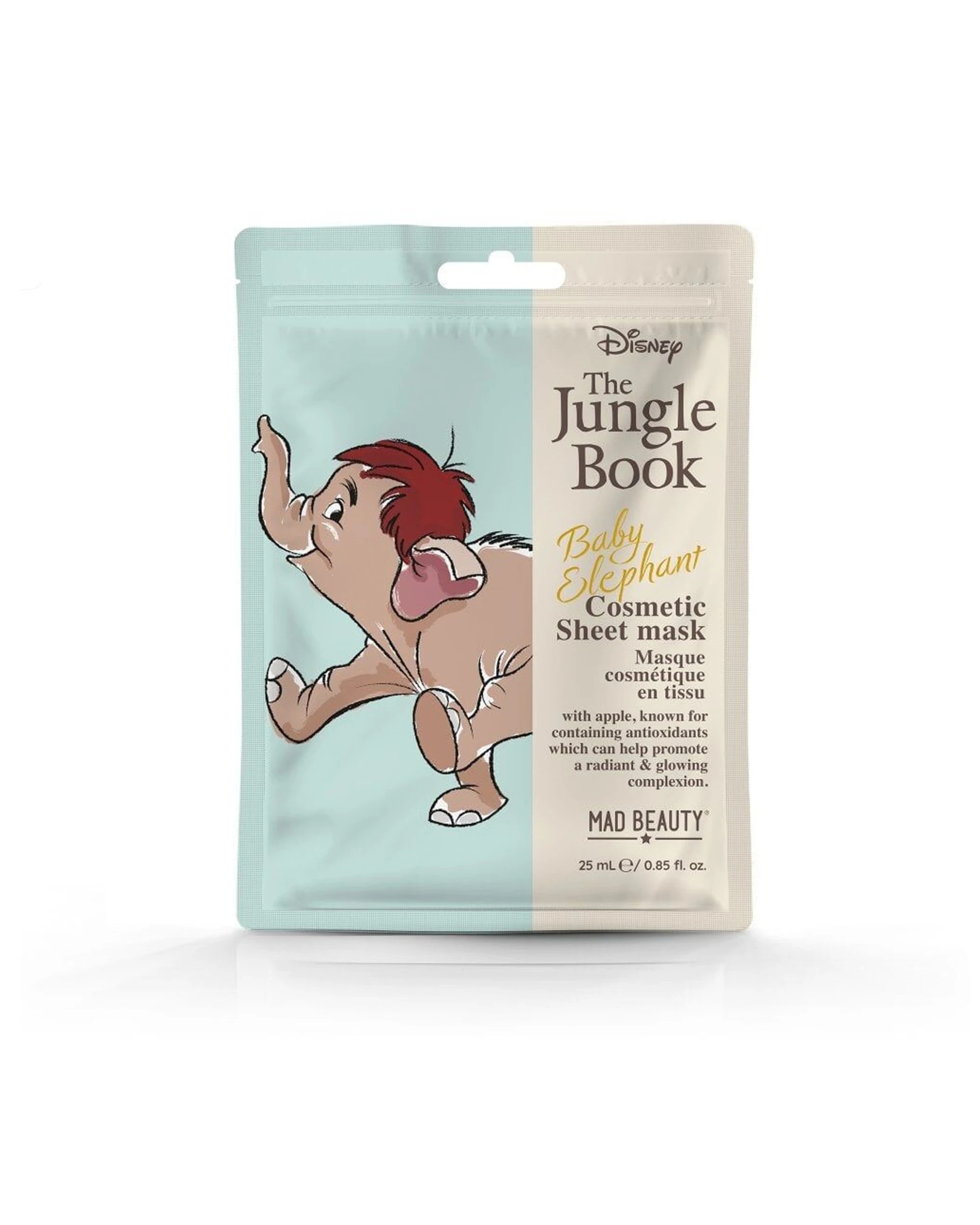4 Disney The Jungle Book Cosmetic Sheet Mask Collection 75ml Pear Tea & Apple - Multi, 4 of 7