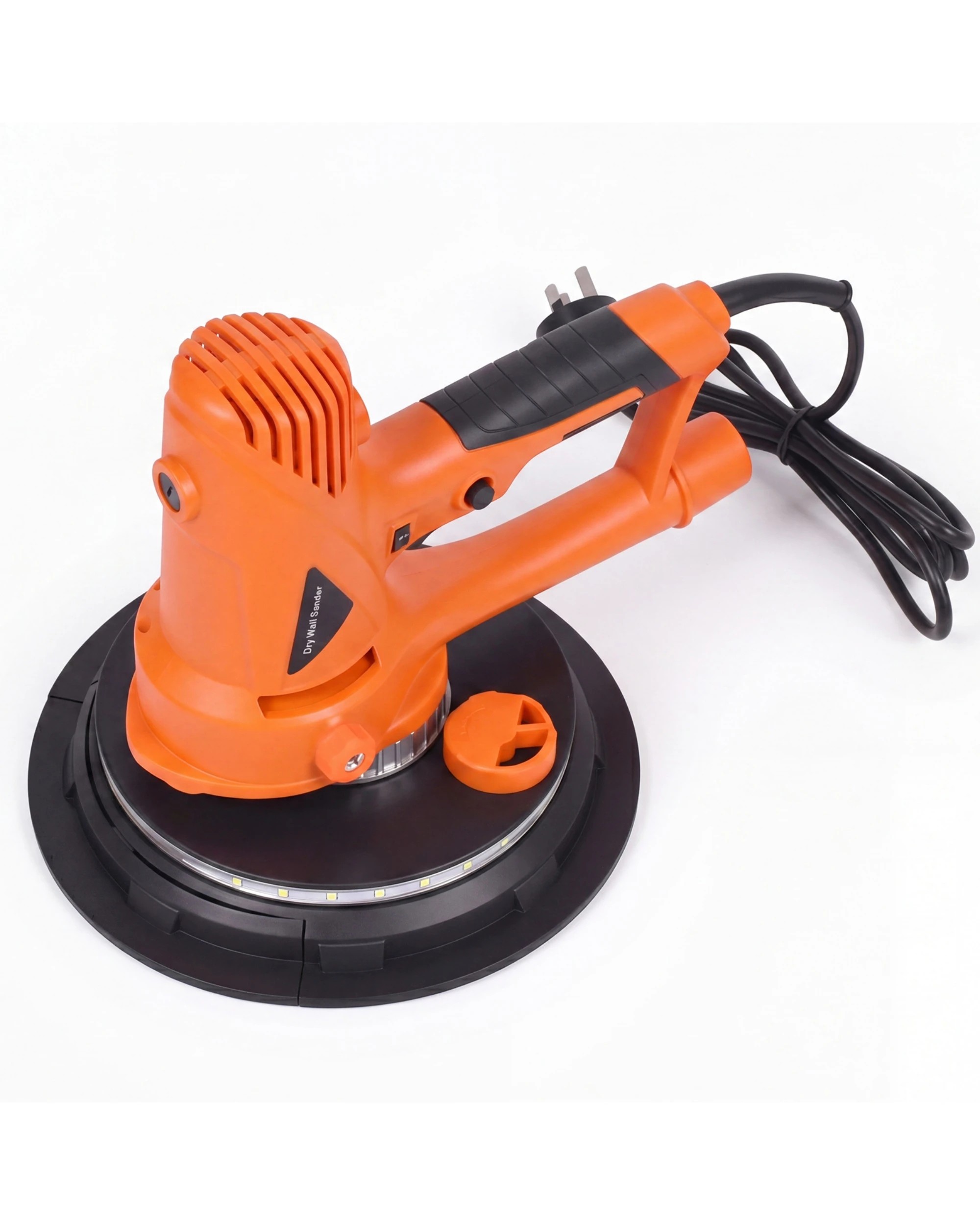 1 Advwin Handheld Drywall Sander 950W 1200-2500RPM
 12 Sanding Discs 5 Level Speed - Orange, 1 of 9