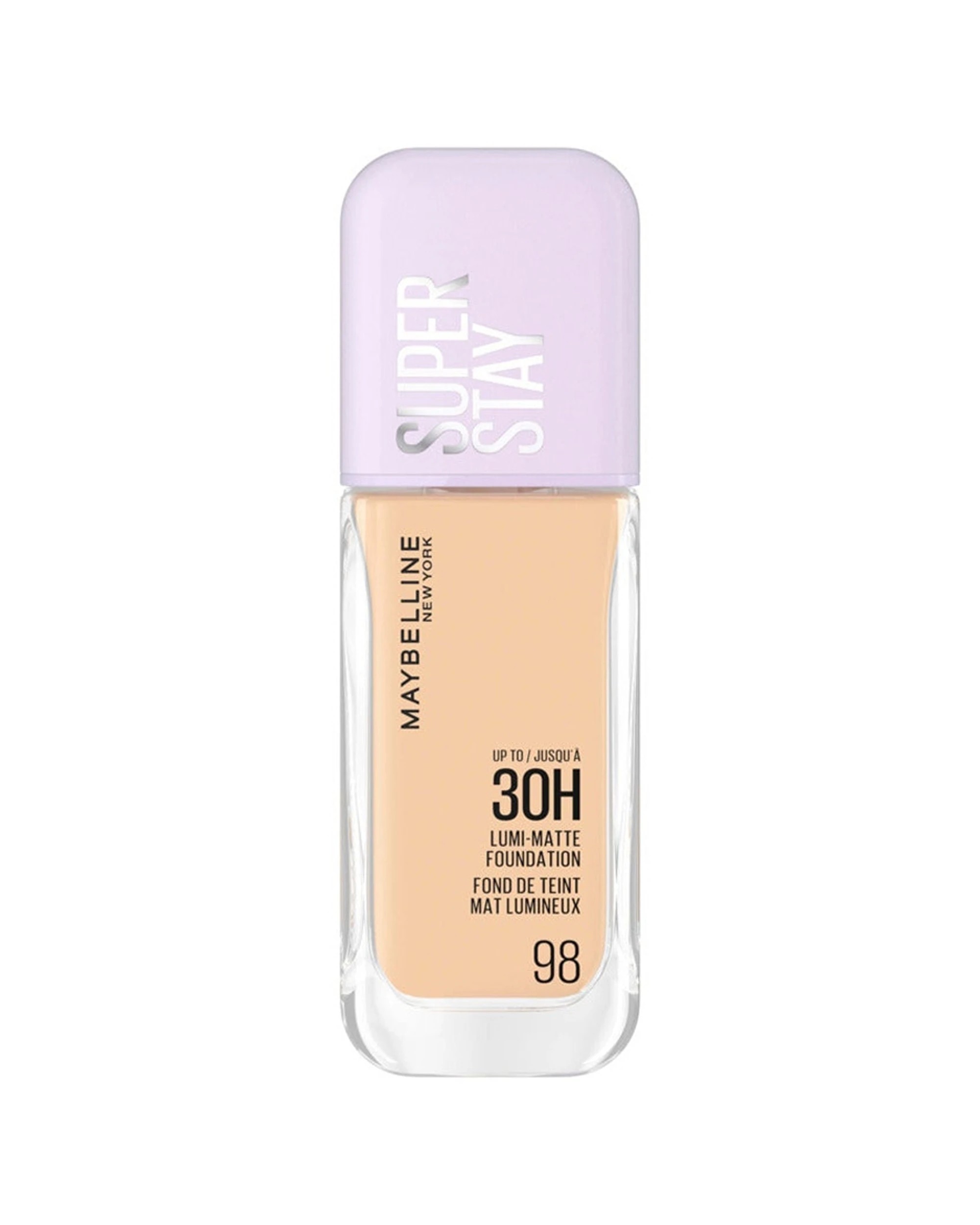 1 Maybelline Superstay Lumi Long Wearing 30hr Matte Foundation 98 - Natural, 1 of 2