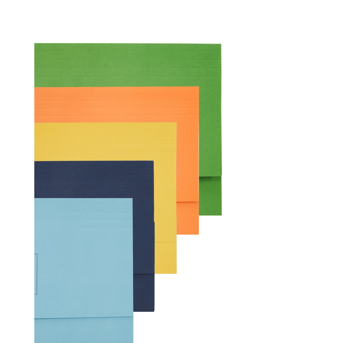 4 10 Pack Foolscap Manilla Document Wallets, 4 of 7