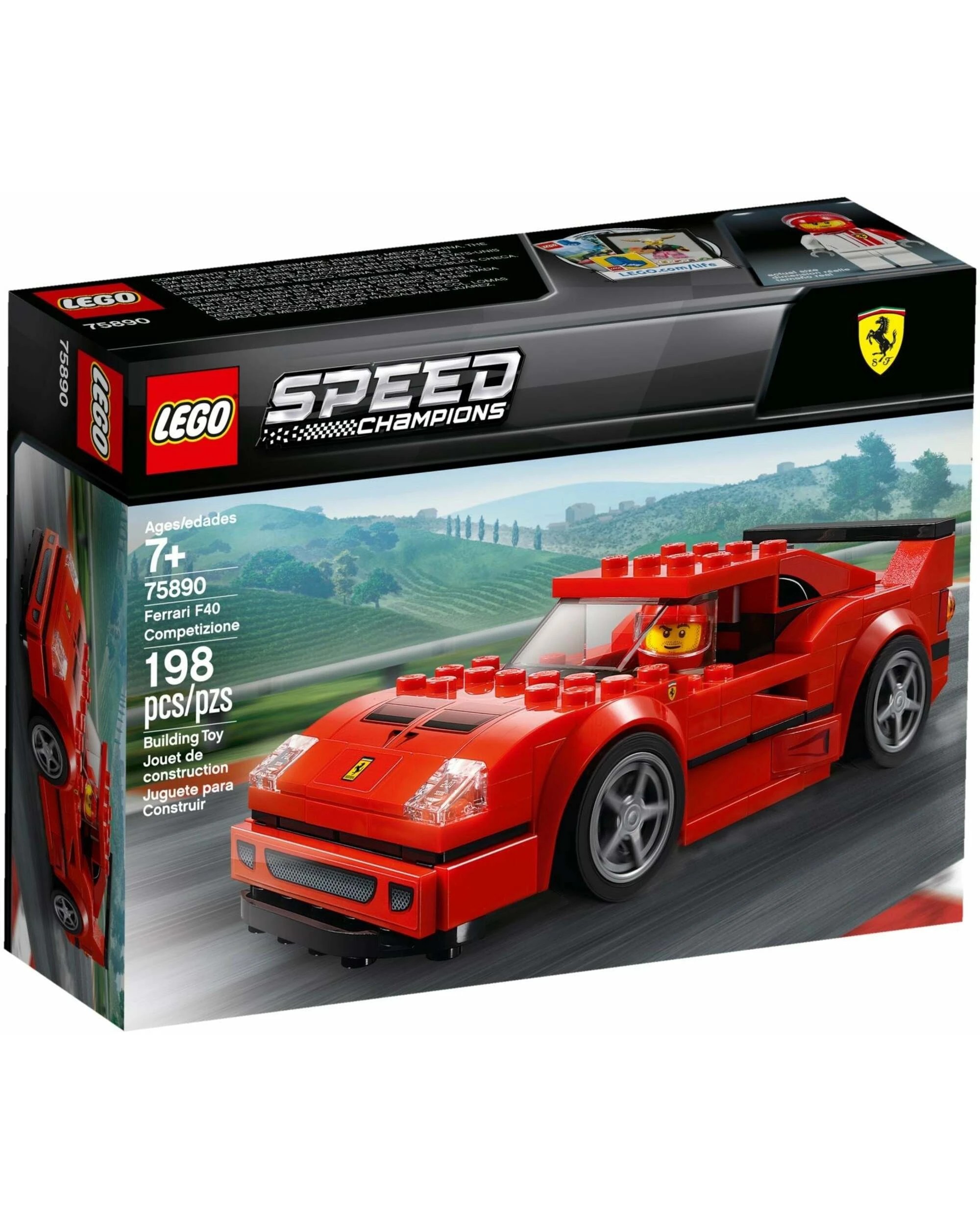 1 LEGO 75890 Speed Champions Ferrari F40 Competizione, 1 of 5