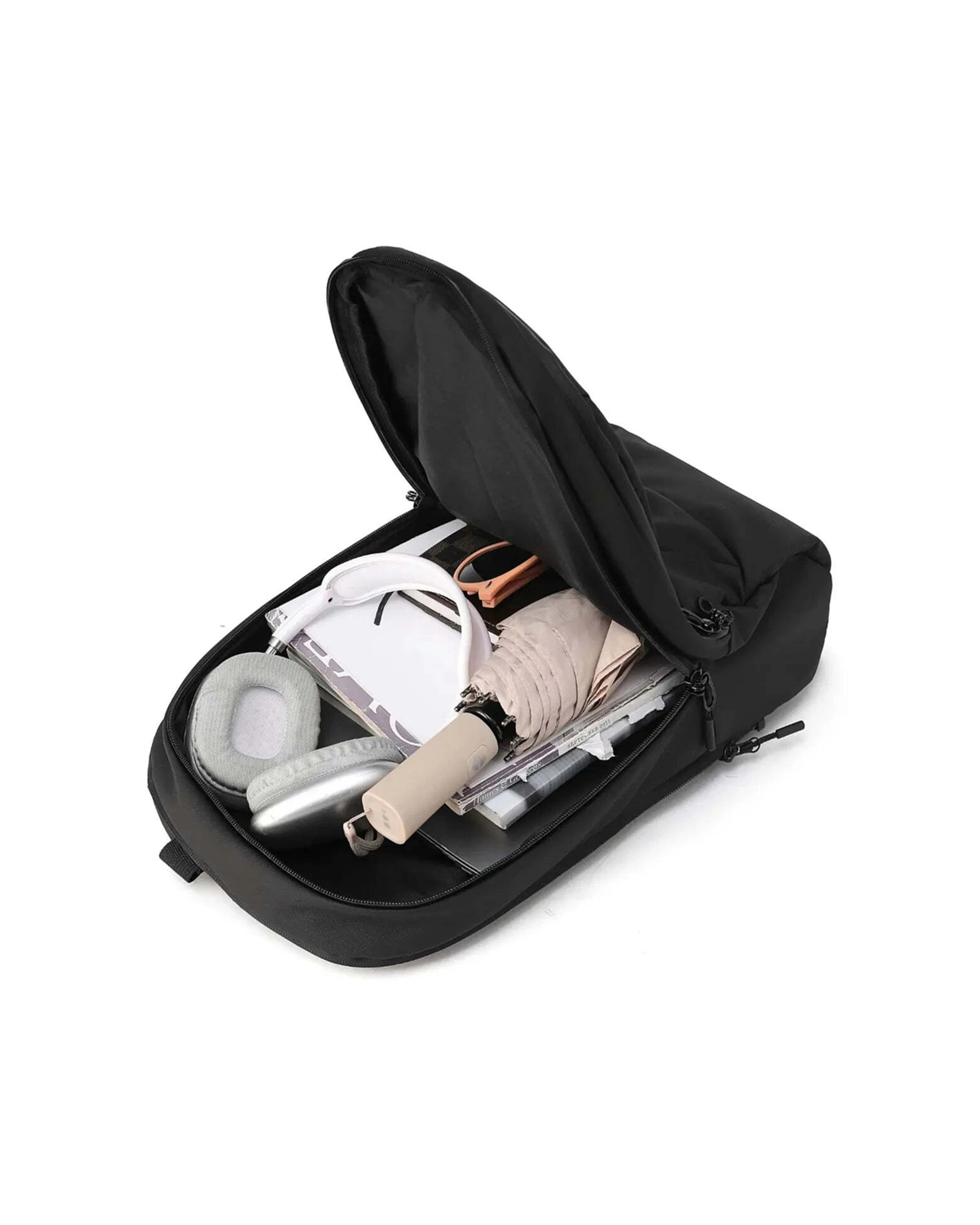 6 Tosca Delta Wheeled Duffle Removable Backpack Versatile Travel Design - Black, 6 of 7