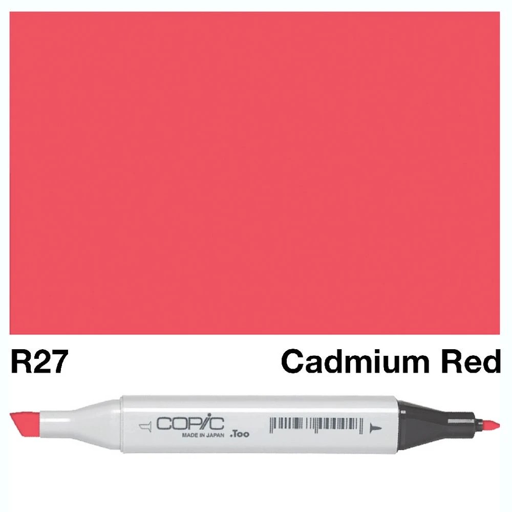 3 Copic Classic Original Dual Nib Marker R27 Cadmium Red, 3 of 3