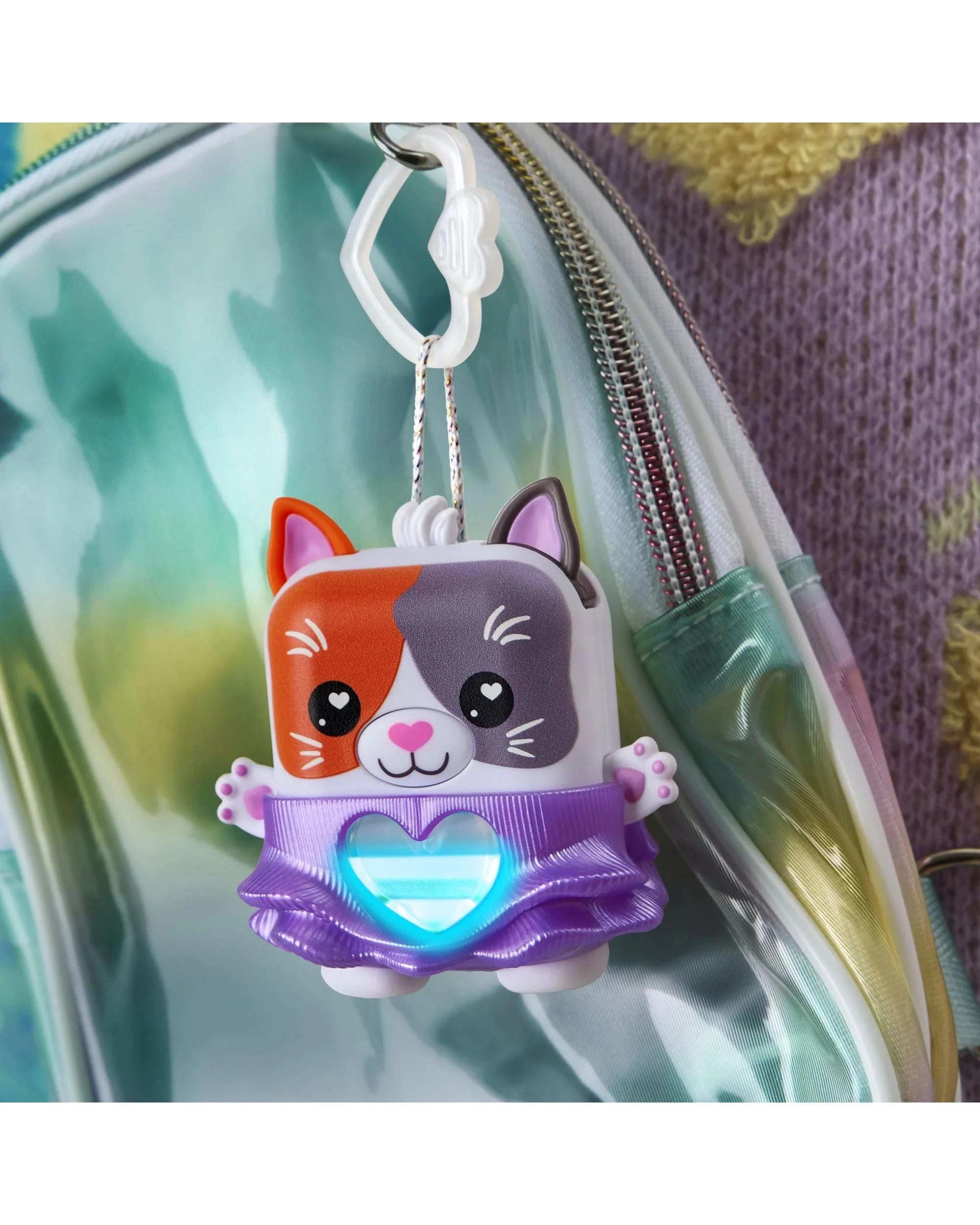 6 Hasbro Nano-Mals Purrnelope the Calico Kitty Electronic Fidget Pet, 6 of 6