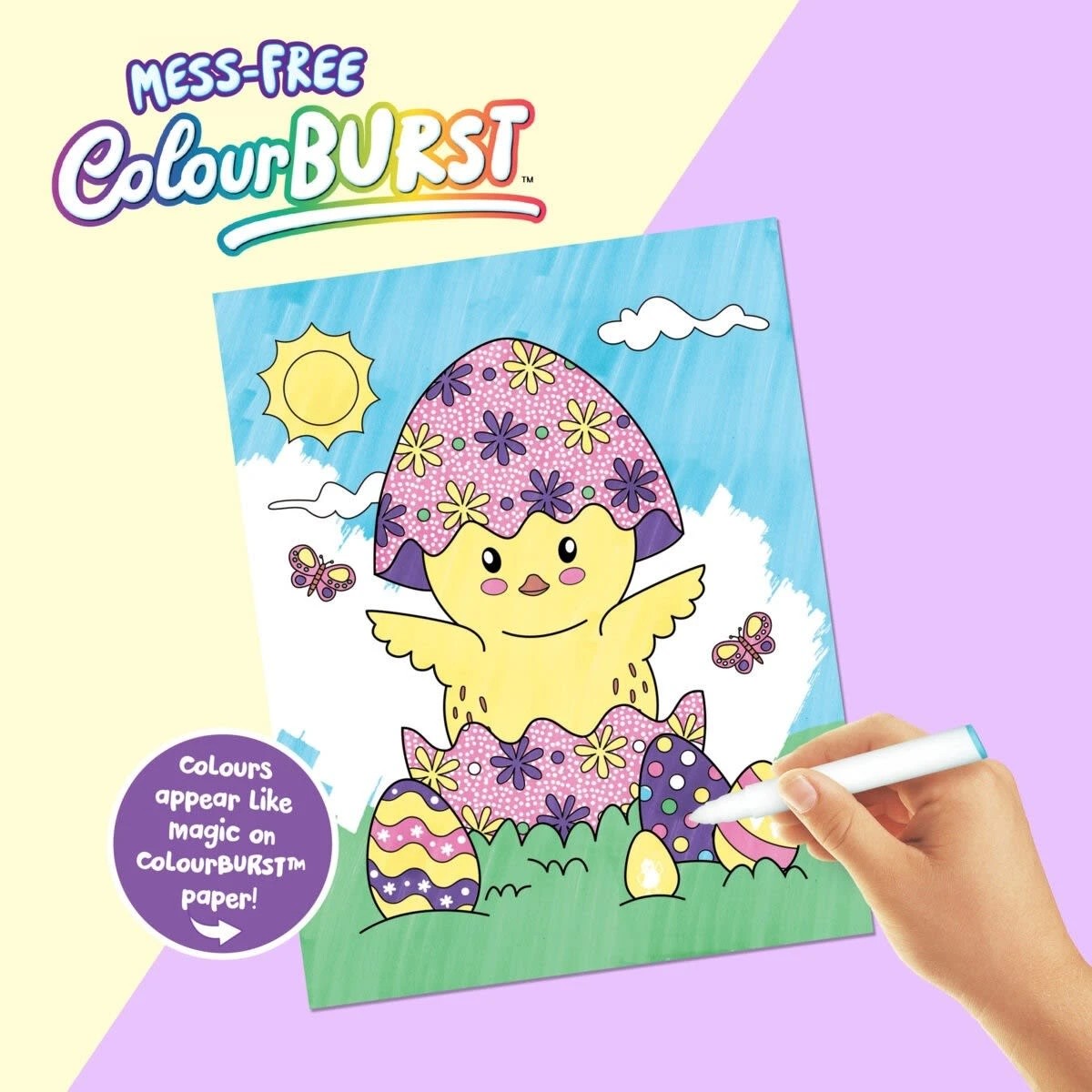 3 INKredibles Easter Fun ColourBurst Mess-Free Activity Kit - Book, 3 of 9