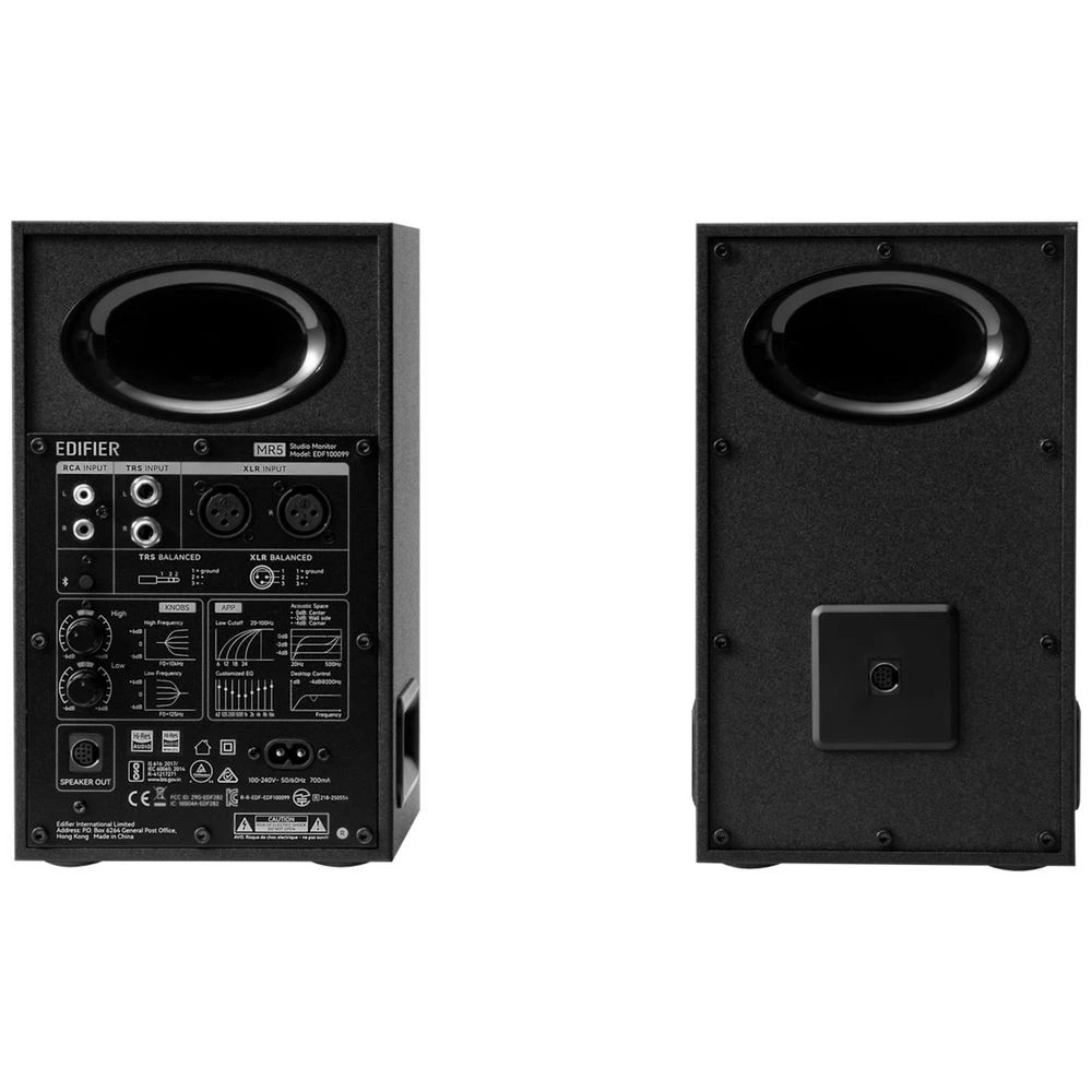 4 Edifier MR5 Studio Speakers Black, 4 of 5
