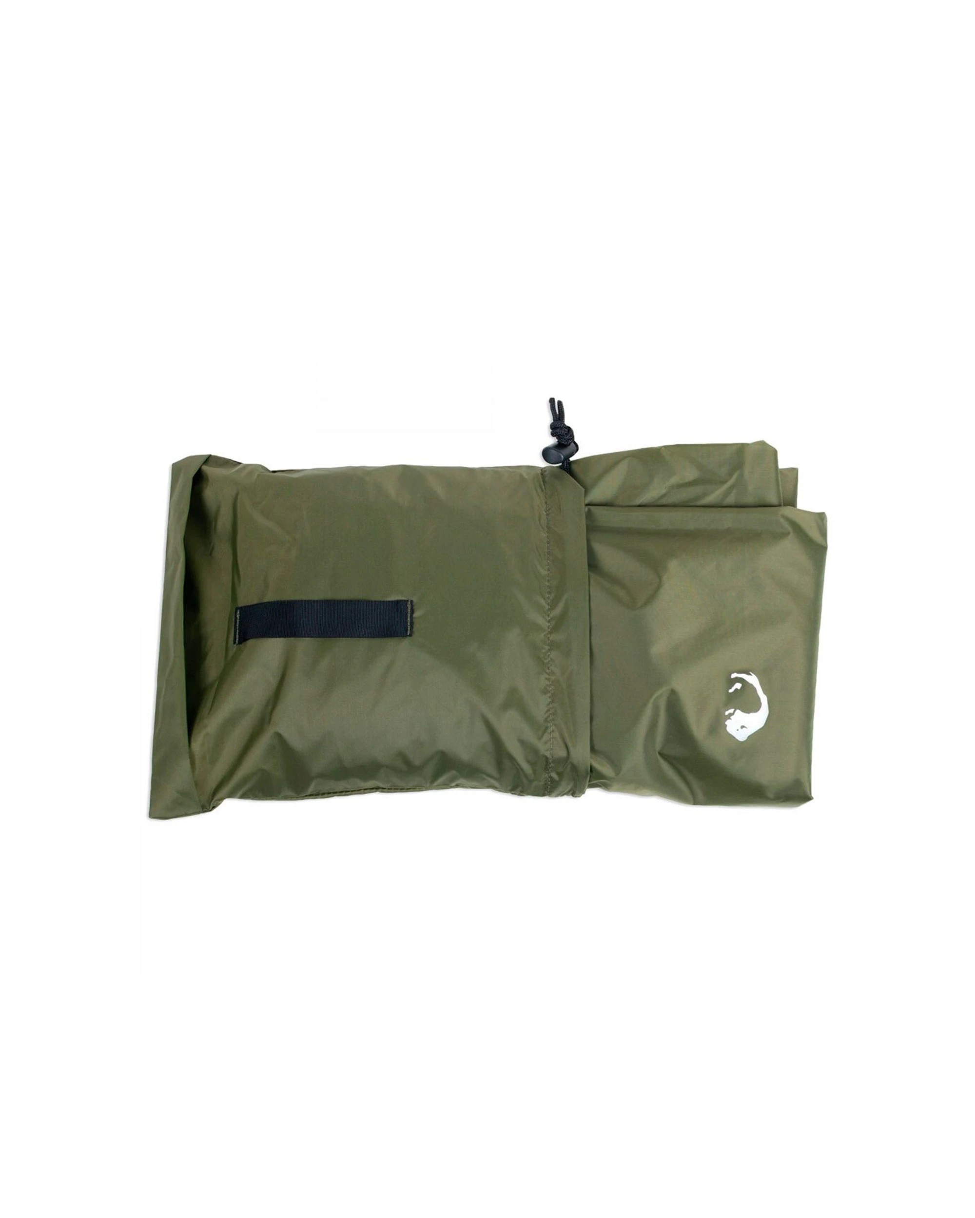 4 Tatonka Poncho 2 M-L PU-Coated Polyester Hood With Drawstring Storm Protection - Green, 4 of 4