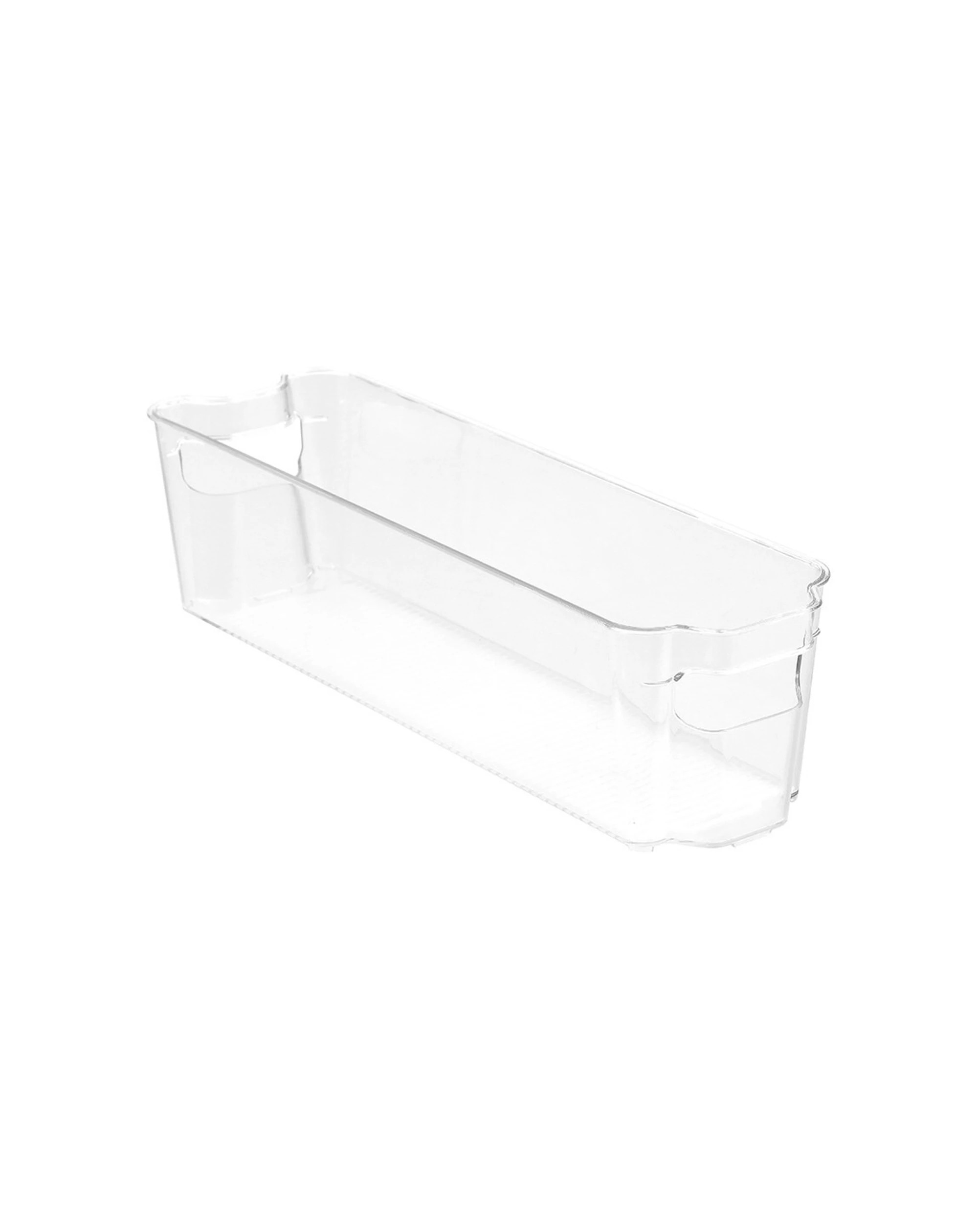 2 Boxsweden 6PK Crystal Stackable Basket Organiser 37x11cm - Clear, 2 of 3