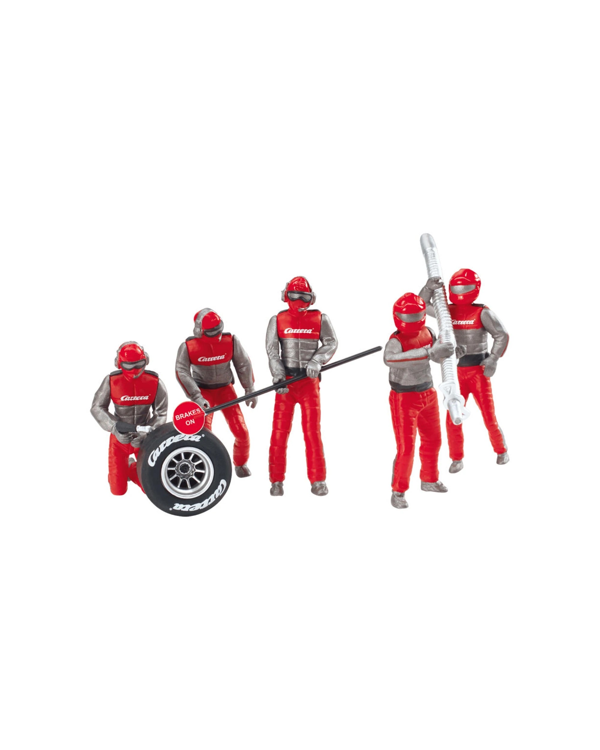 1 Carrera Mechanics Figure Set 5Pc Car Accessories Action Figures 8 Years - Red, 1 of 3