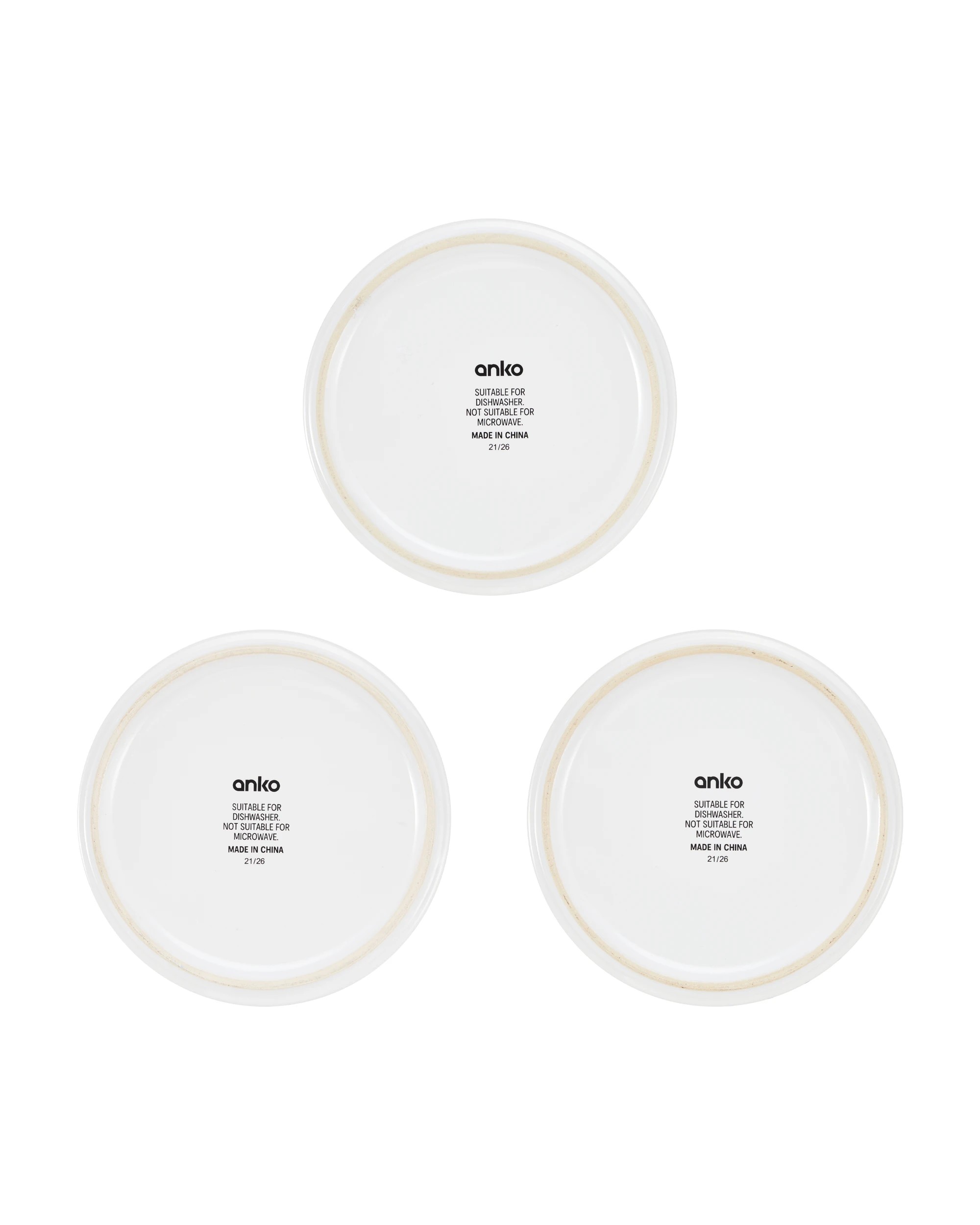 5 Dog Bowl Ceramic - Medium, Assorted, 5 of 5