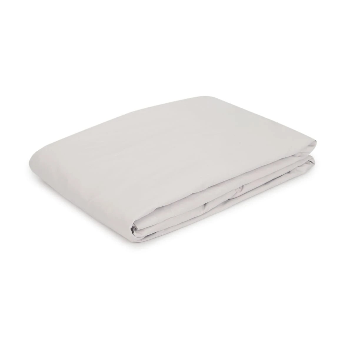 2 250 Thread Count Cotton Rich Fitted Sheet - Double Bed, Oatmeal, 2 of 4