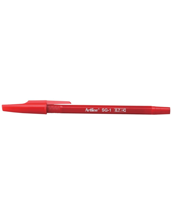 Artline SG-1 Ballpoint Pen 0.7mm Red