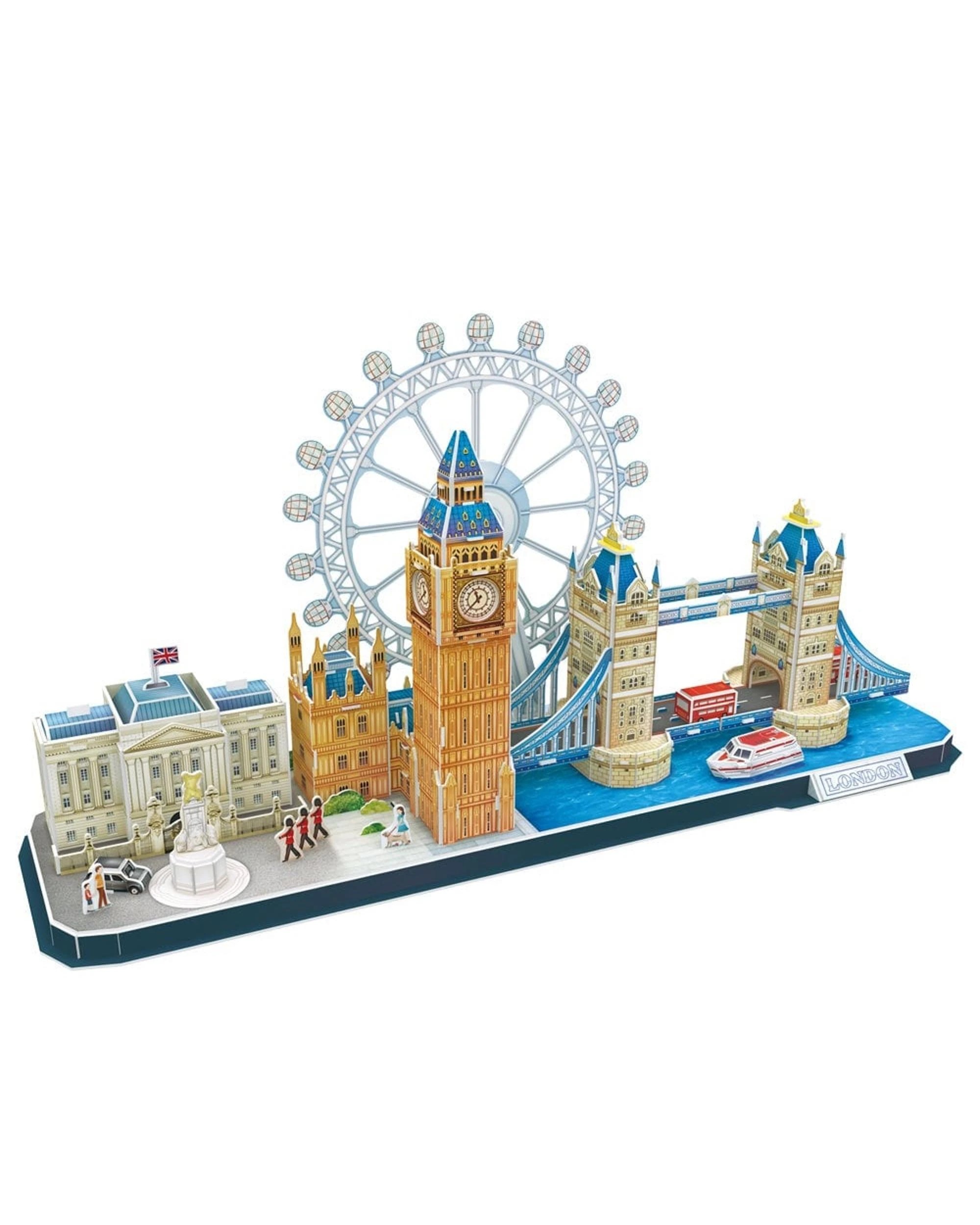 2 CubicFun CityLine London 107 Piece 3D Puzzle Model Kit, 2 of 2