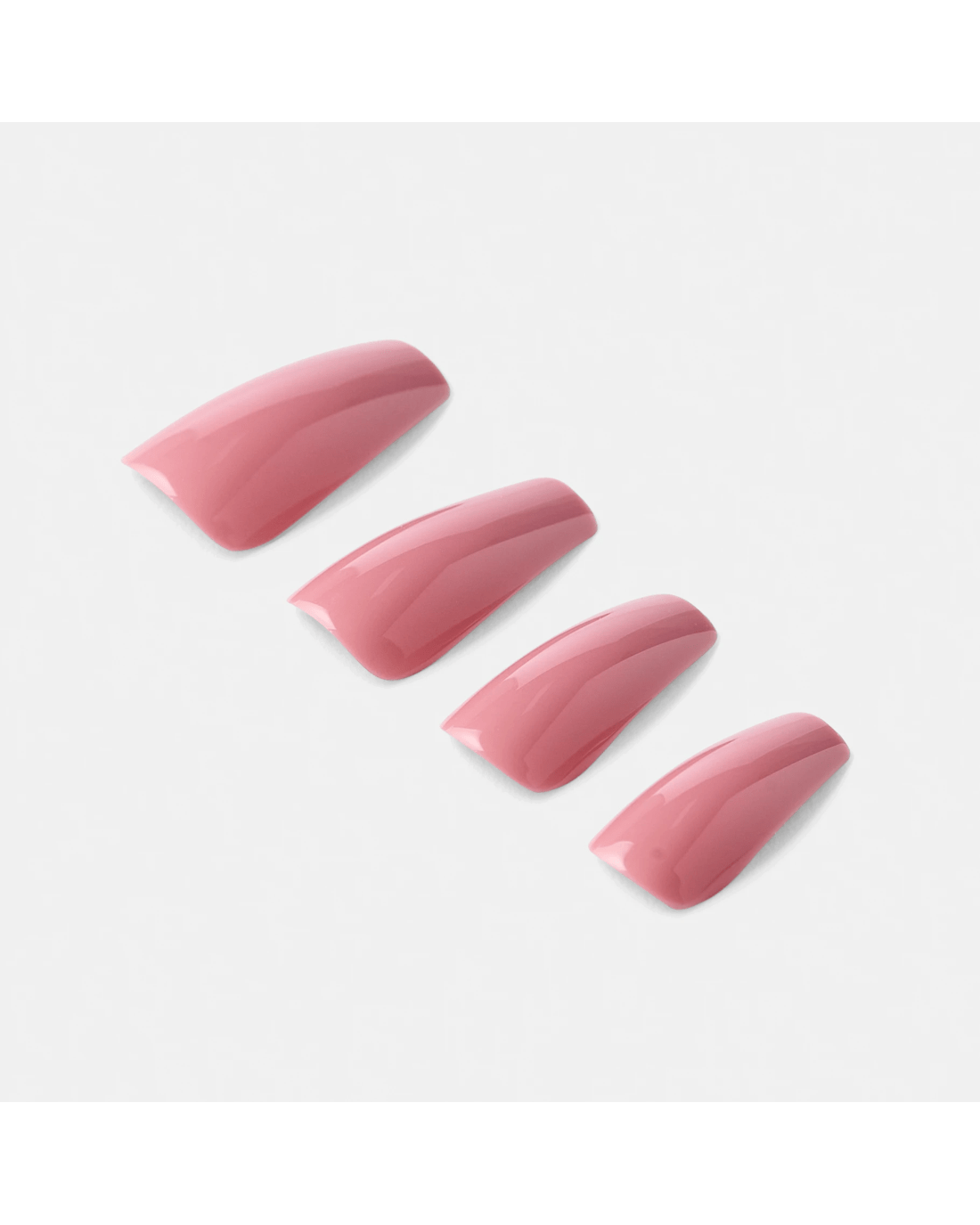 5 OXX Cosmetics 24 Pack Artificial Nails with Adhesive - Squareletto Shape, Nude, 5 of 5