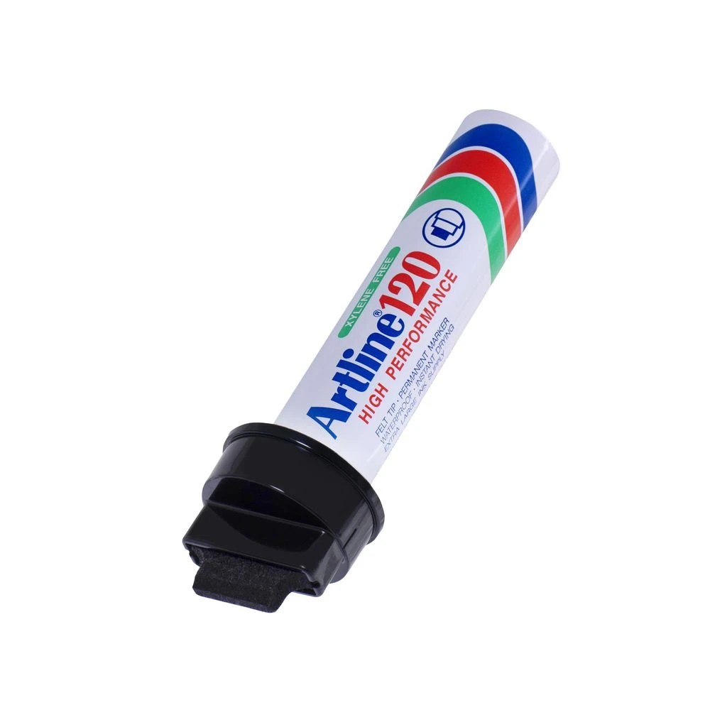 3 Artline 120 Permanent Marker Black, 3 of 5
