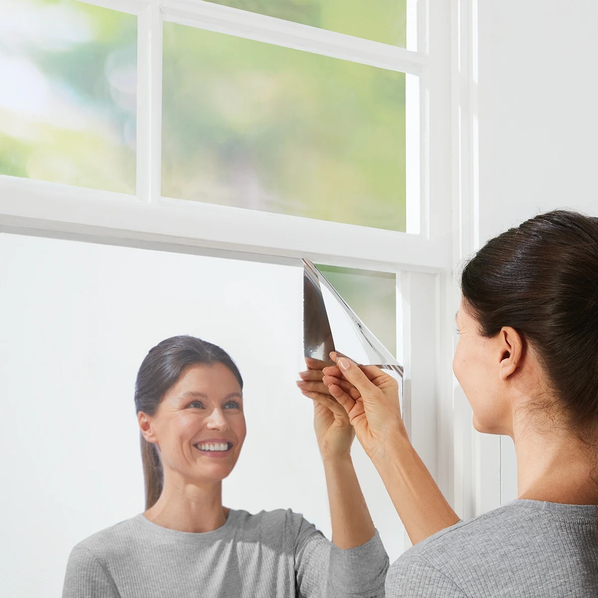 1 Removable Mirror Window Film, 1 of 7