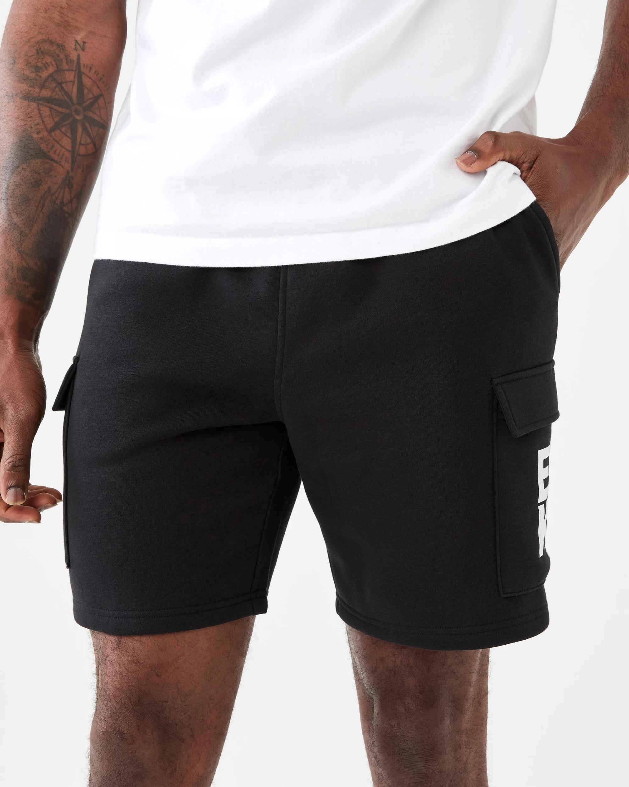 1 Ecko License Fleece Shorts Black, 1 of 7