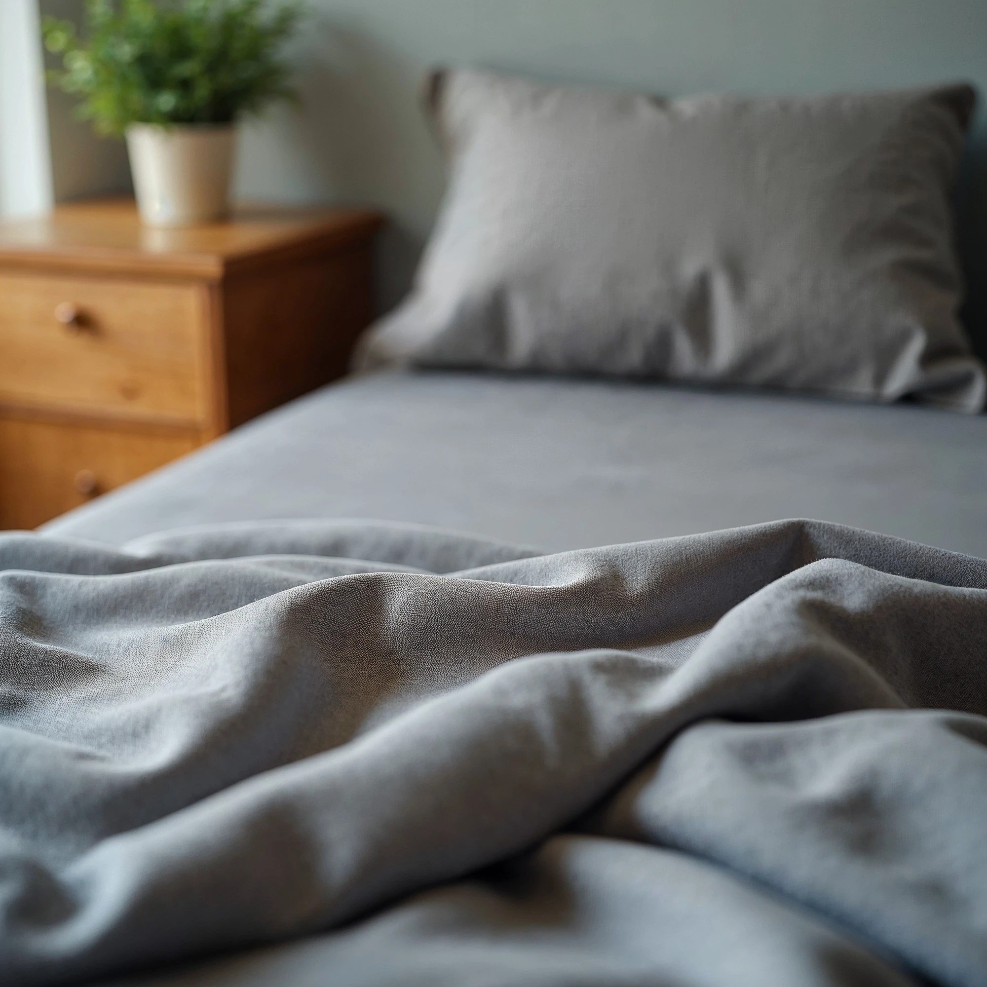 4 Royal Comfort 2000 Thread Count Bamboo Cooling Sheet Set Ultra Soft Bedding - Single Bed - Grey, 4 of 4