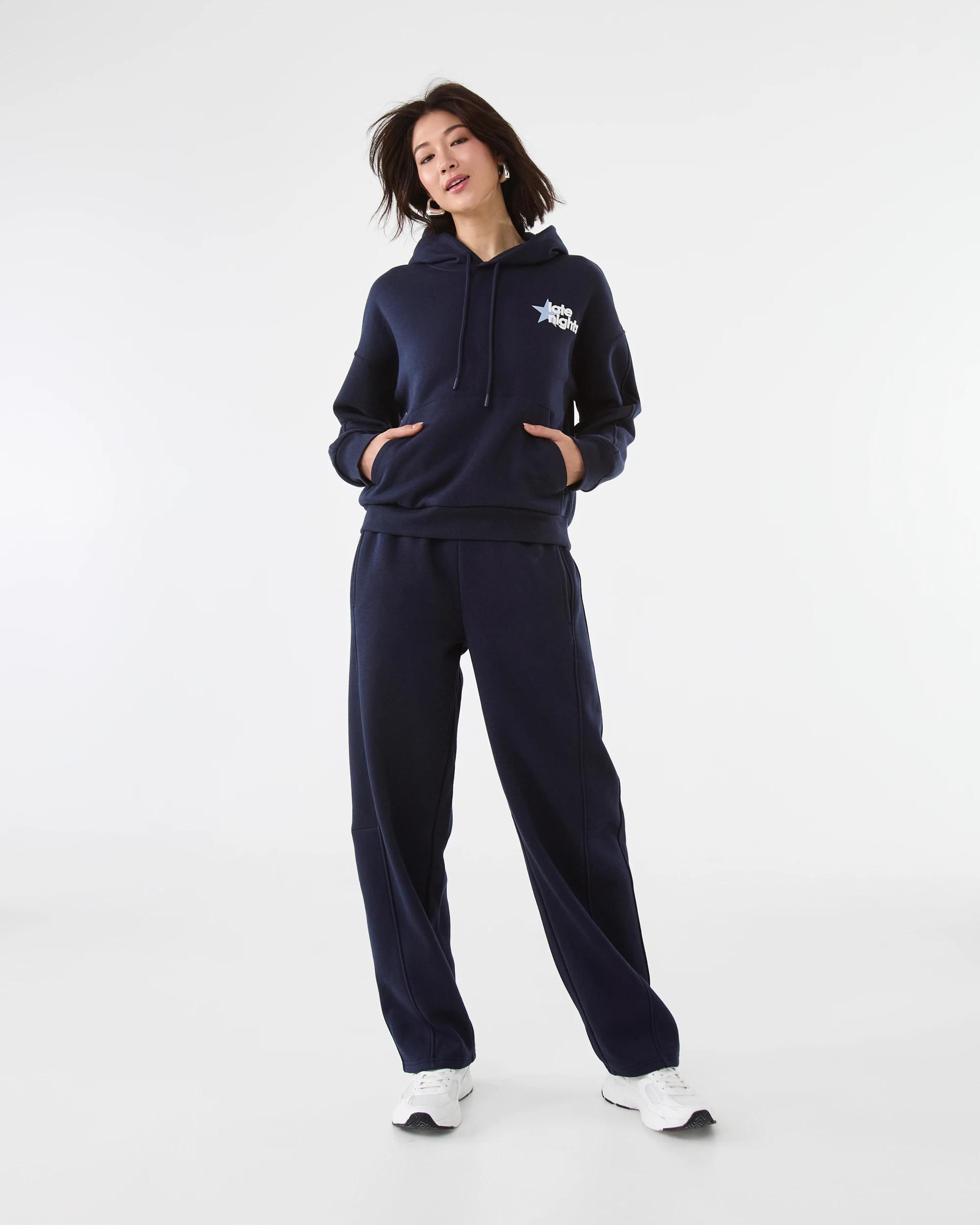 2 Youth Baggy Barrel Trackpants Navy Blaze, 2 of 7