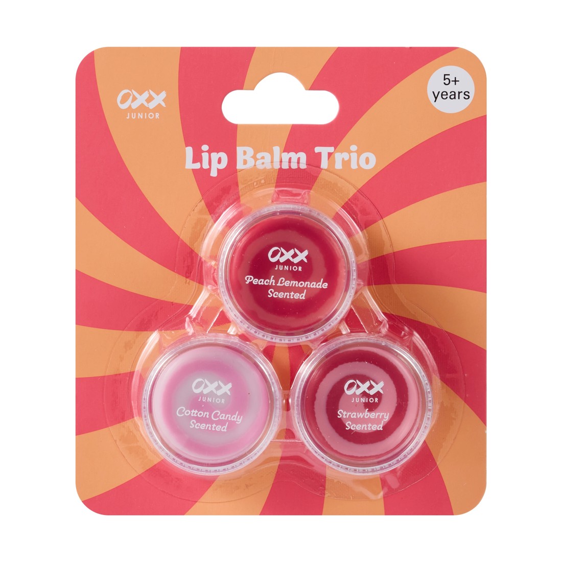 1 OXX Junior 3 Piece Lip Balm Set - Choose Happy, 1 of 8