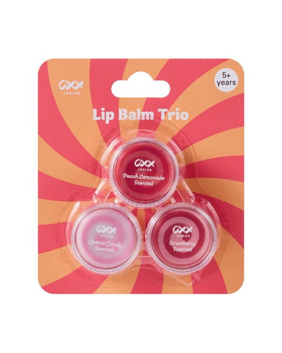 OXX Junior 3 Piece Lip Balm Set - Choose Happy