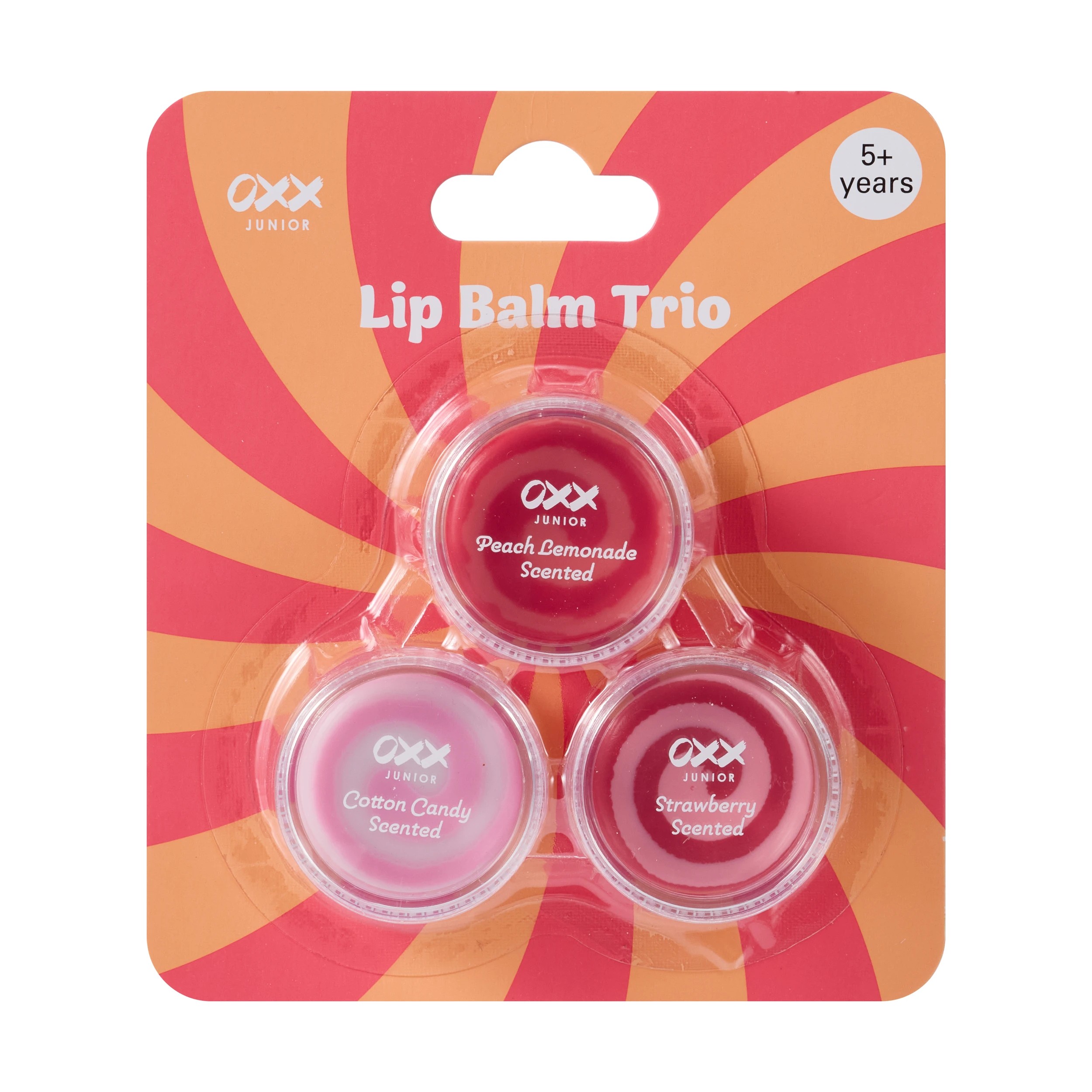 1 OXX Junior 3 Piece Lip Balm Set - Choose Happy, 1 of 8