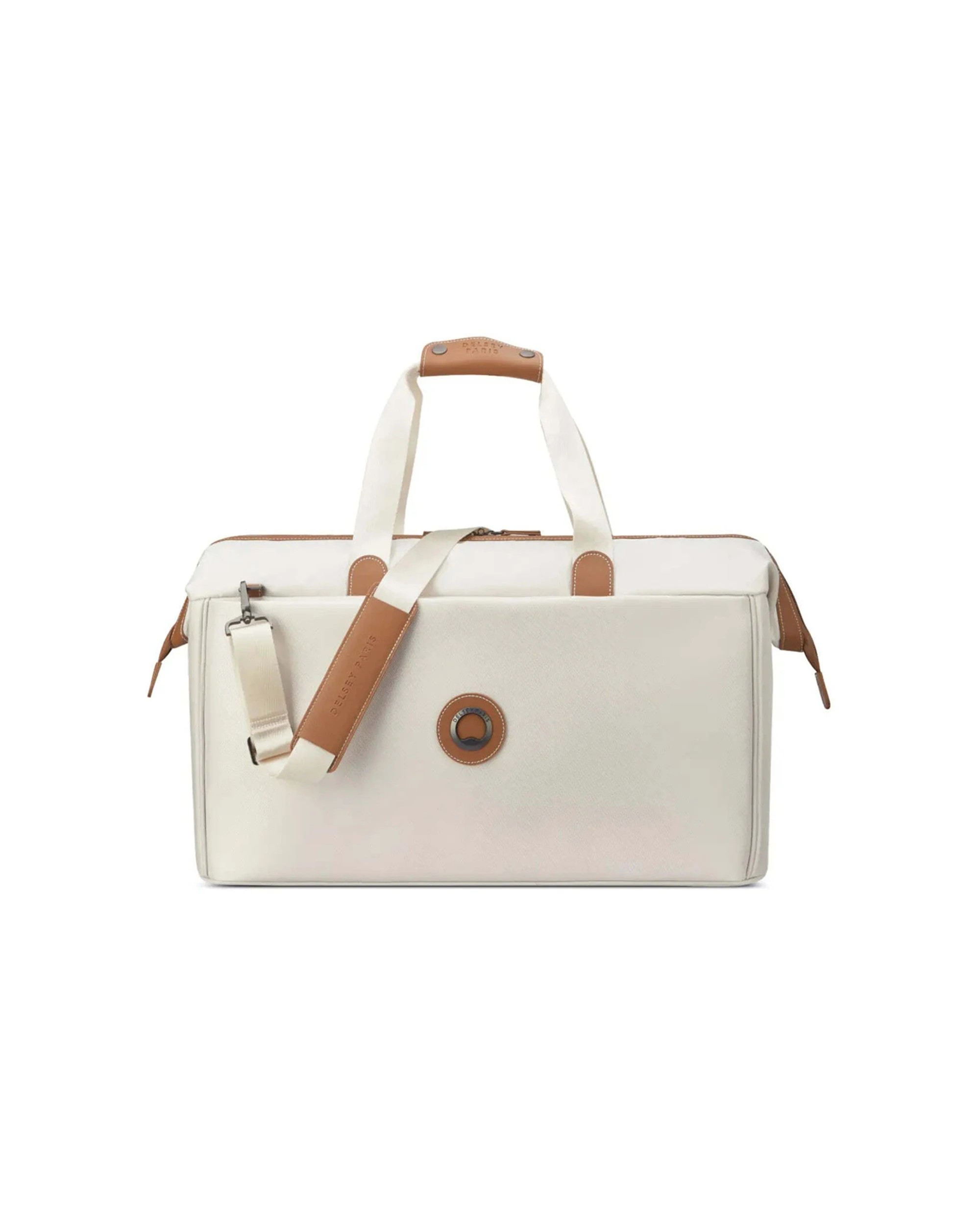 1 Delsey Chatelet Air 2.0 Weekender L Overnight Bag Vacuum Insulated Leakproof Angora - Natural, 1 of 8