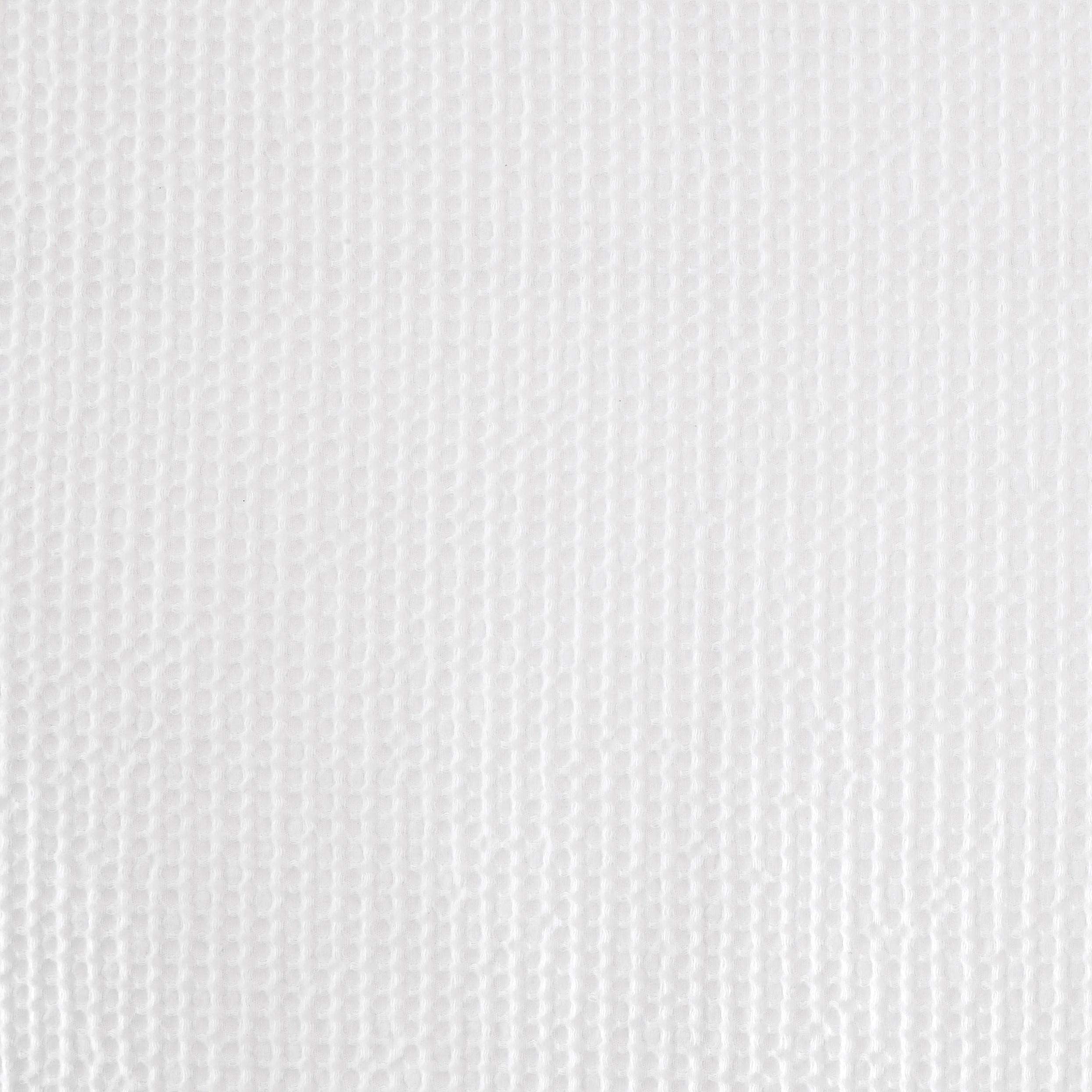 6 Waffle Stonewashed Cotton Quilt Cover Set - Super King Bed, White, 6 of 6