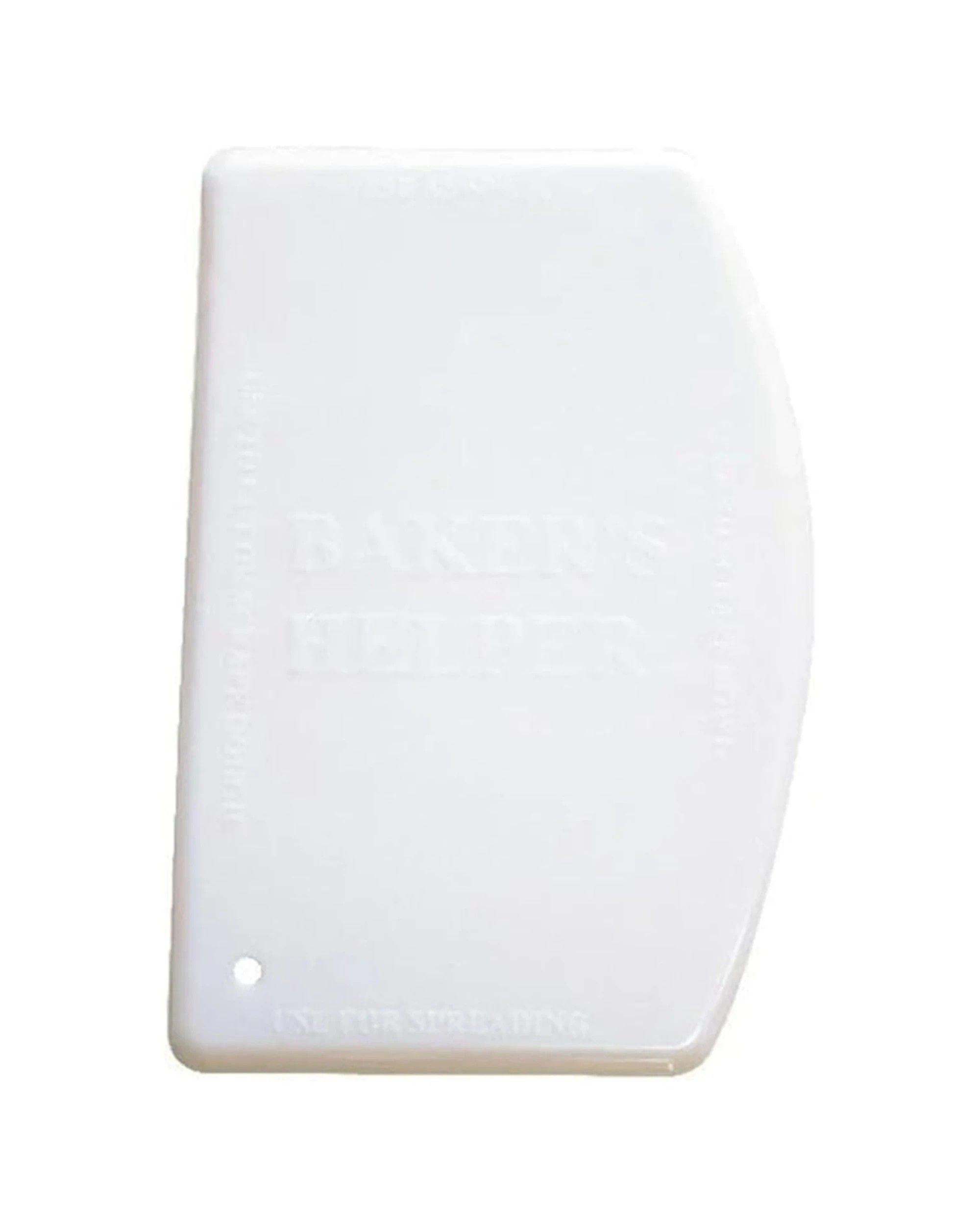 2 Cuisena Bakers Helper Plastic Bowl Scraper for Baking and Cake Decorating - Plain, 2 of 3