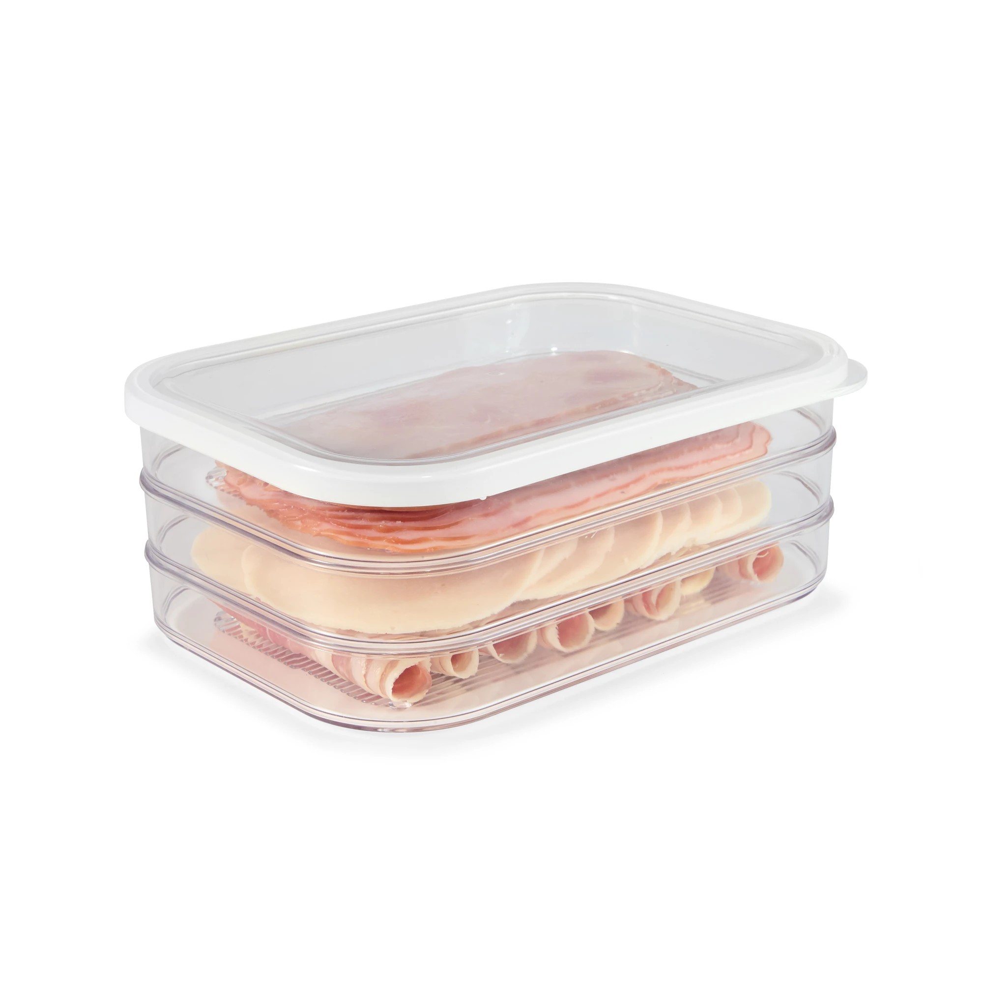 1 3 Layer Food Storage Container, 1 of 7