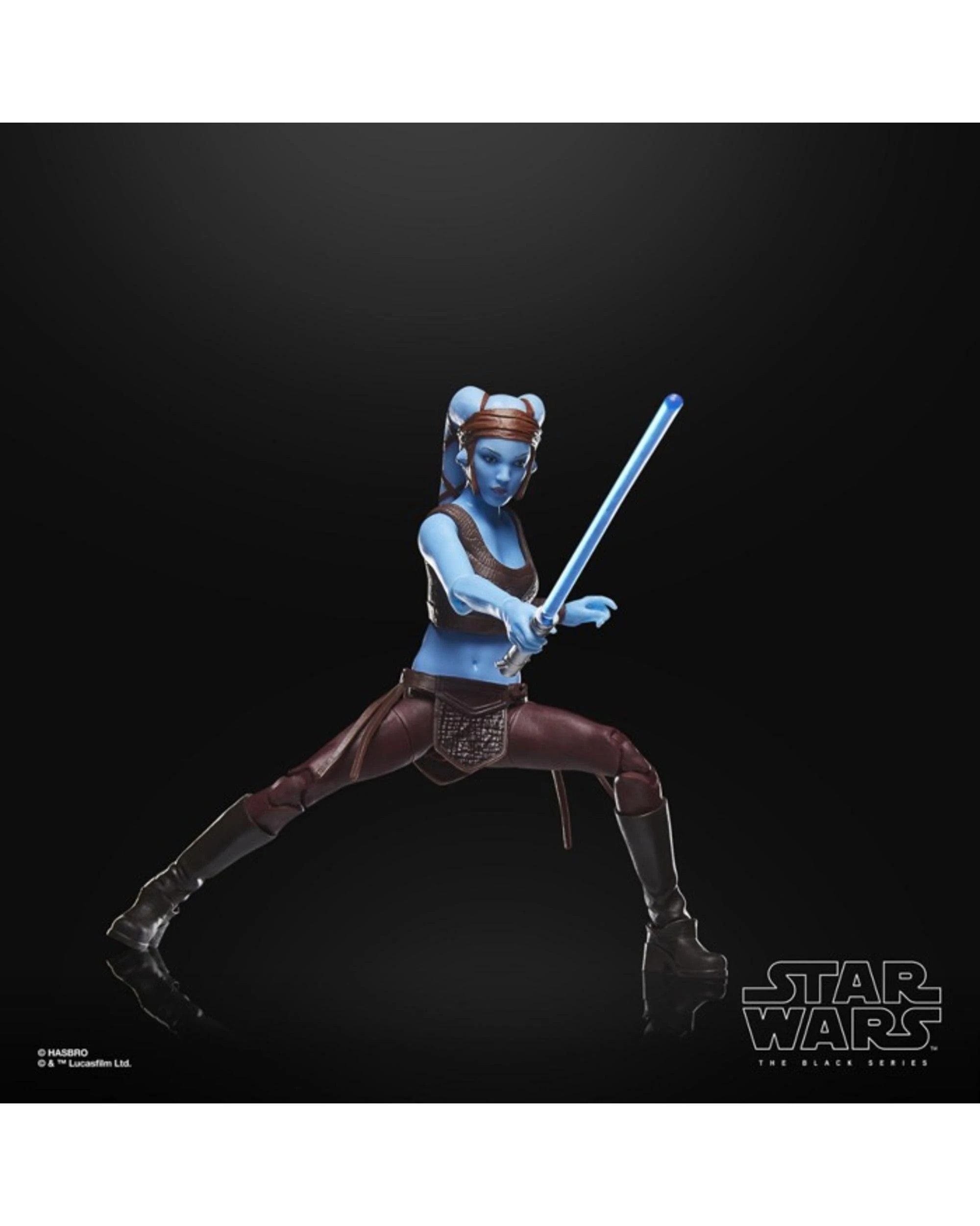 4 Star Wars The Black Series: Revenge of the Sith 20th Anniversary Aayla Secura Action Figure, 4 of 7