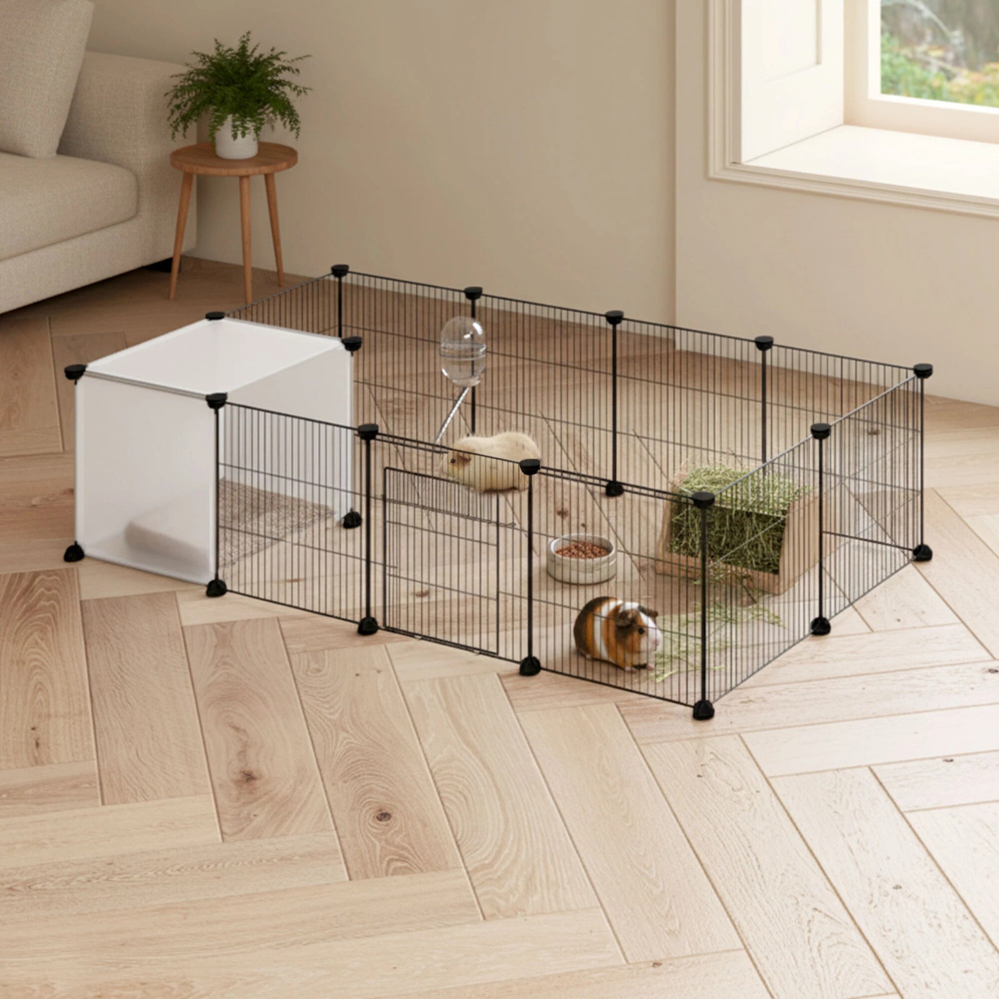 7 Pawz 14 Panels Metal Pet Fence, 7 of 9
