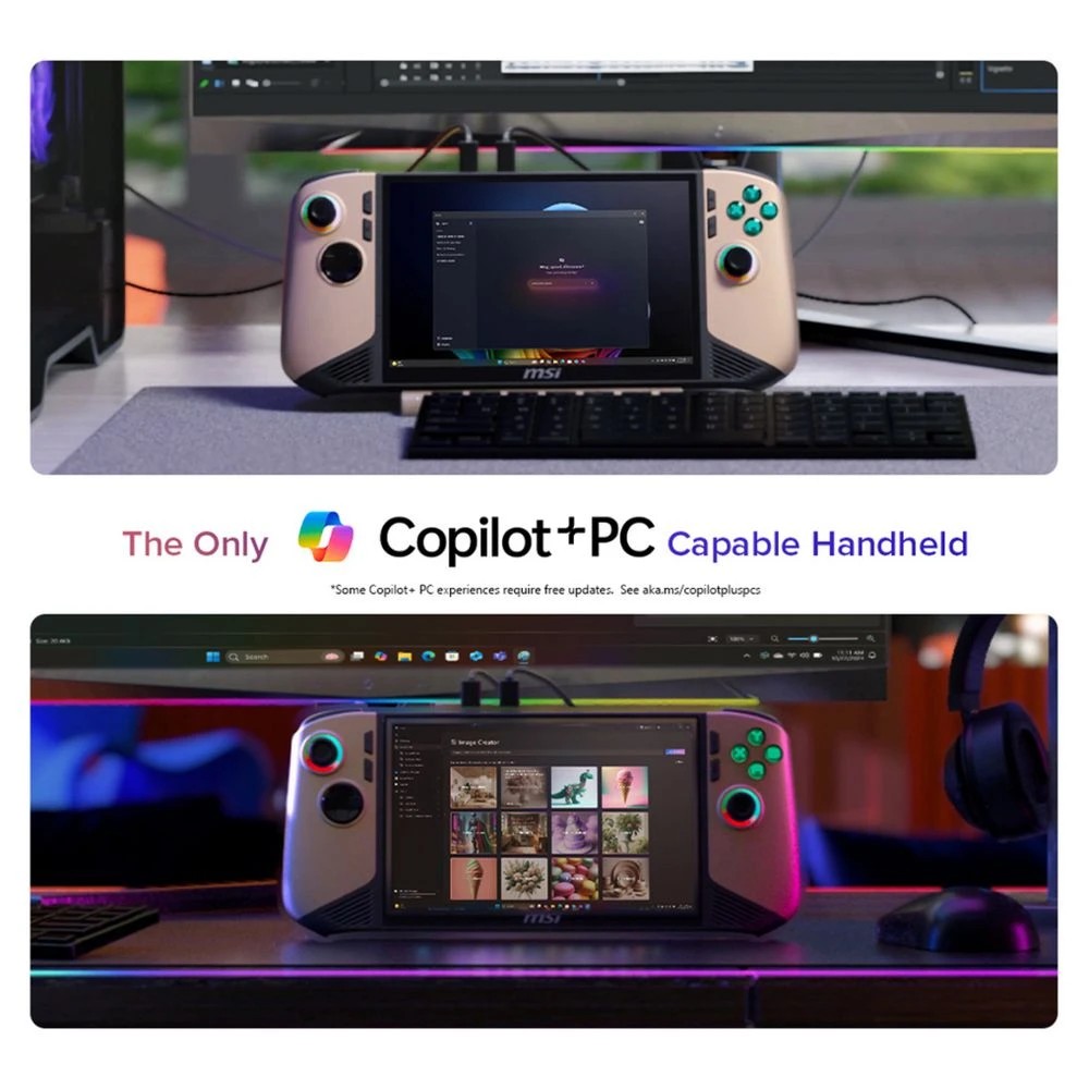 10 MSI Claw 8 AI+ A2VM Gaming Handheld Core Ultra 7 32GB/1TB, 10 of 10