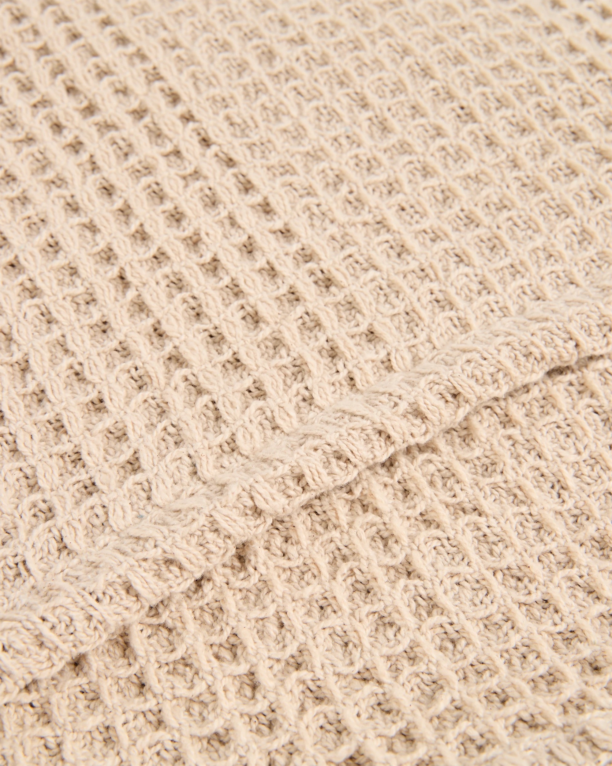 2 Target Mason Waffle Blanket - Double Bed - Natural, 2 of 2