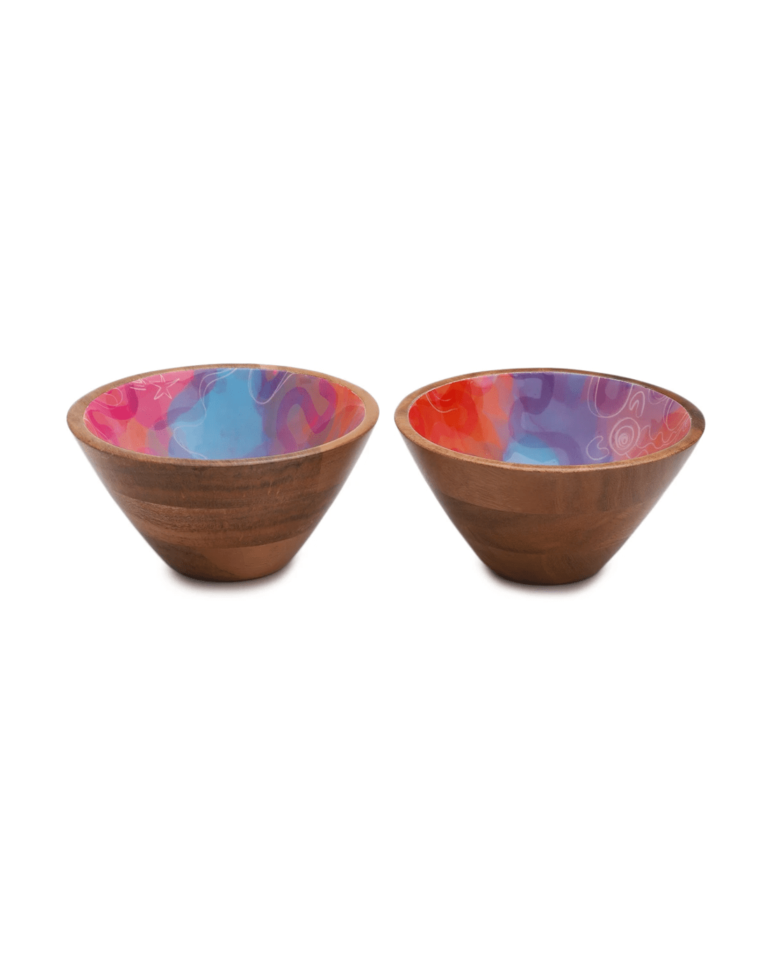 1 2 Pack Rachael Sarra Flourish Small Enamel Bowls, 1 of 6