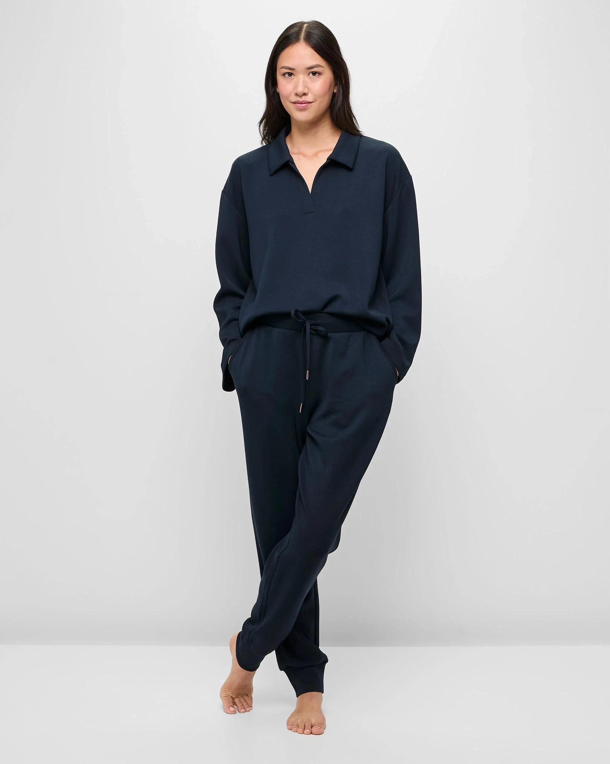 2 Target Woman Modal Blend Sleep Jogger Pants NAVY BLUE, 2 of 10