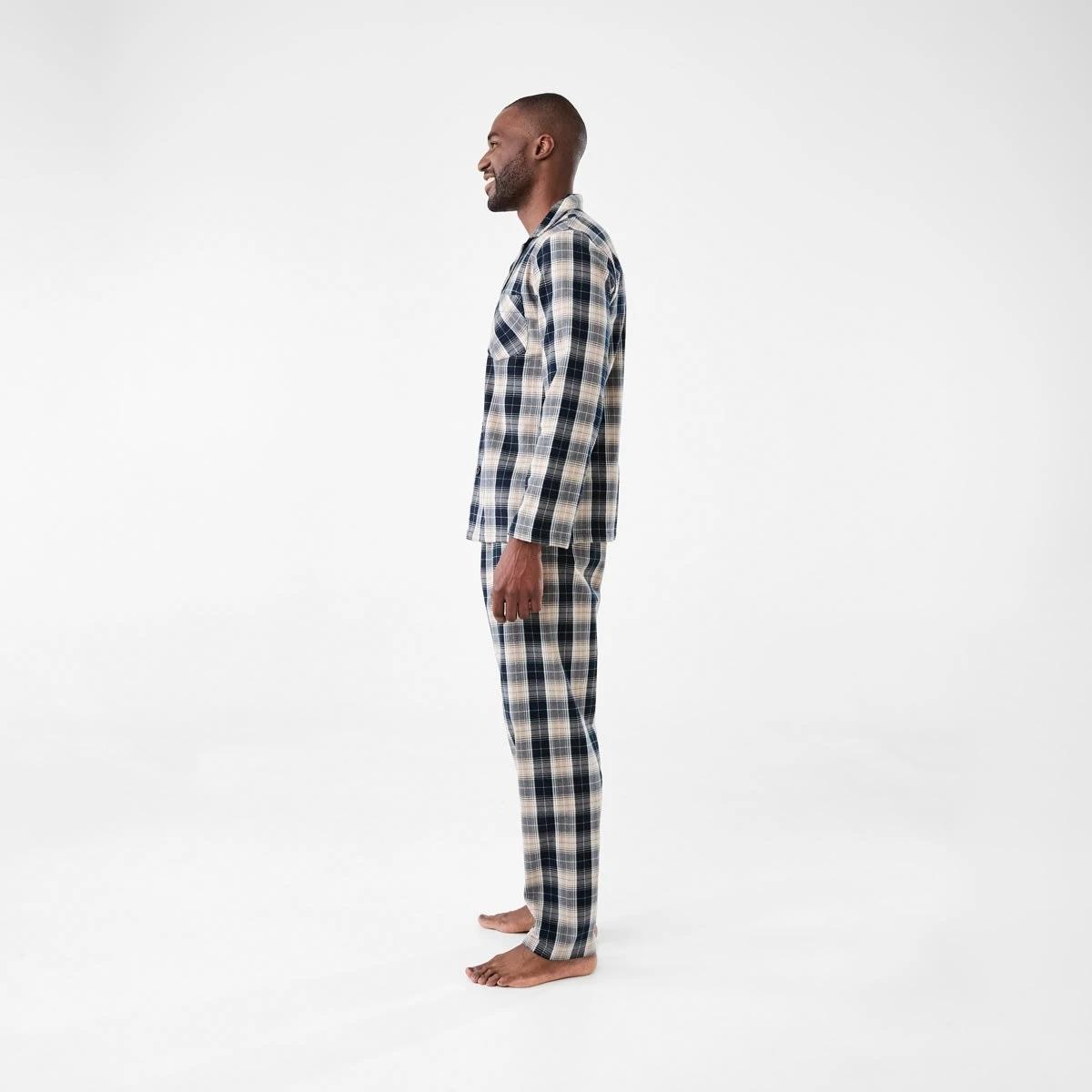2 Printed Flannel Pyjama Set Skywardchk, 2 of 8