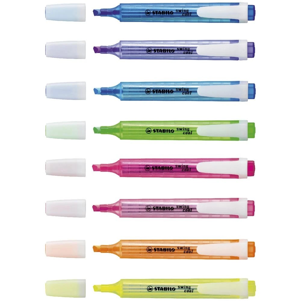 2 Stabilo Swing Cool Highlighter Assorted 8 Pack, 2 of 4