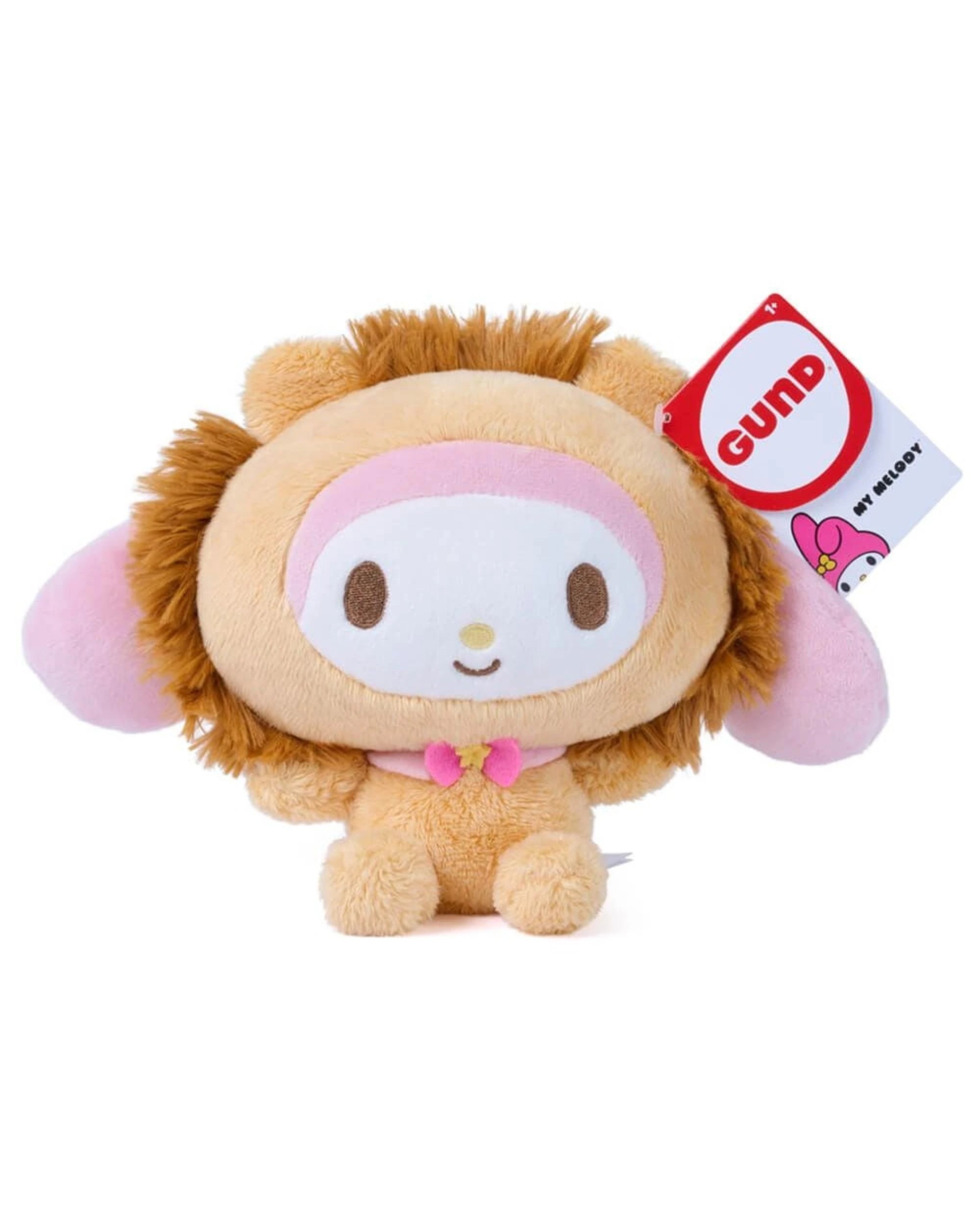 1 Gund Sanrio Hello Kitty and Friends My Melody Circus Lion Small Plush, 1 of 5