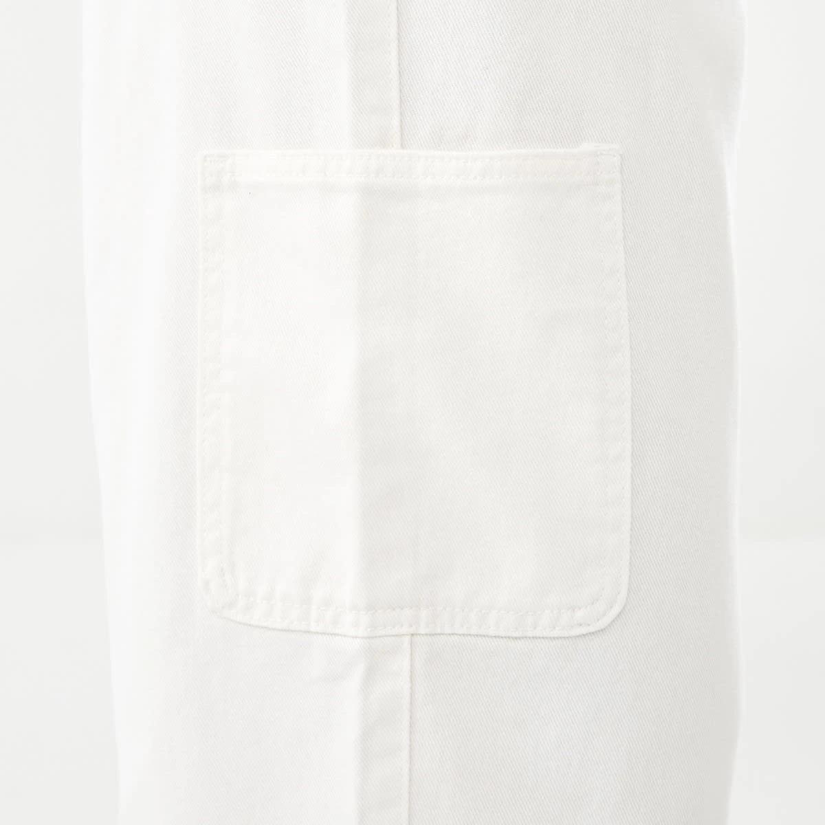 8 Sleeveless Cargo Dungarees Ecru, 8 of 8