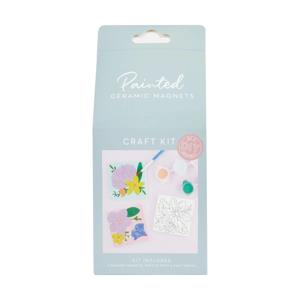 DIY Painted Ceramic Magnets Craft Kit
