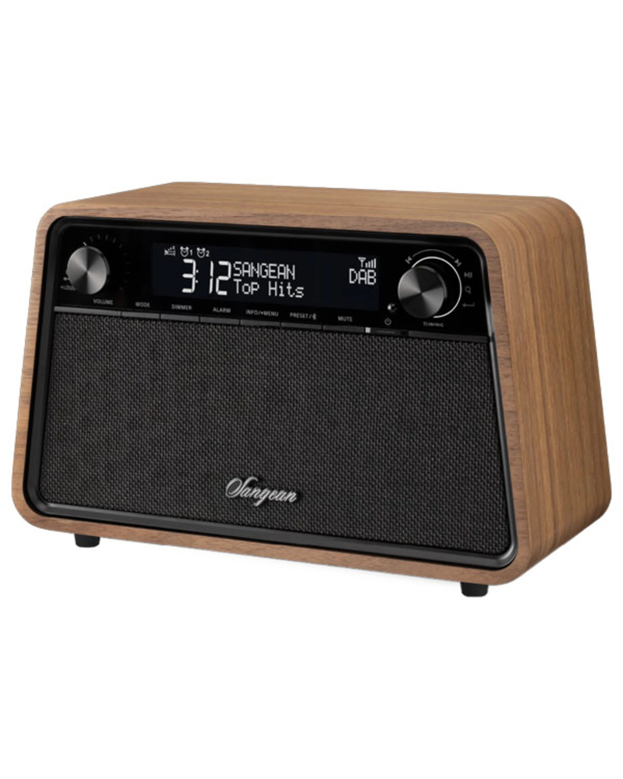 2 Sangean WR-201D DAB/FM Radio - Vintage Walnut, 2 of 5