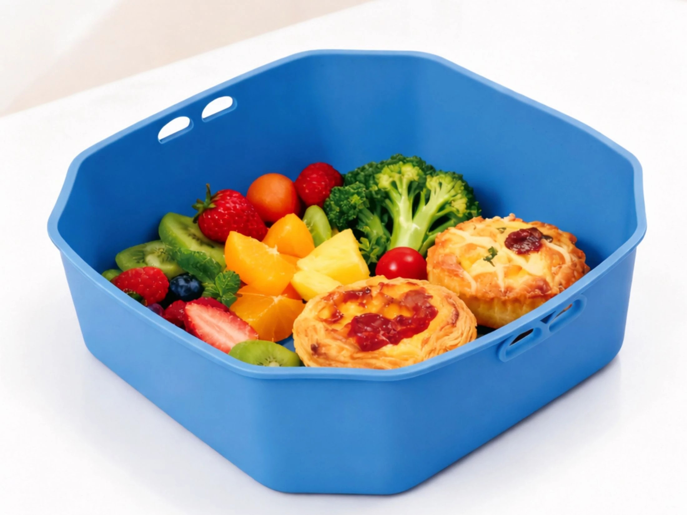 3 Healthy Choice Air Fryer BPA-Free Multi-Purpose Silicone Liners, 2-Pack, 3 of 4