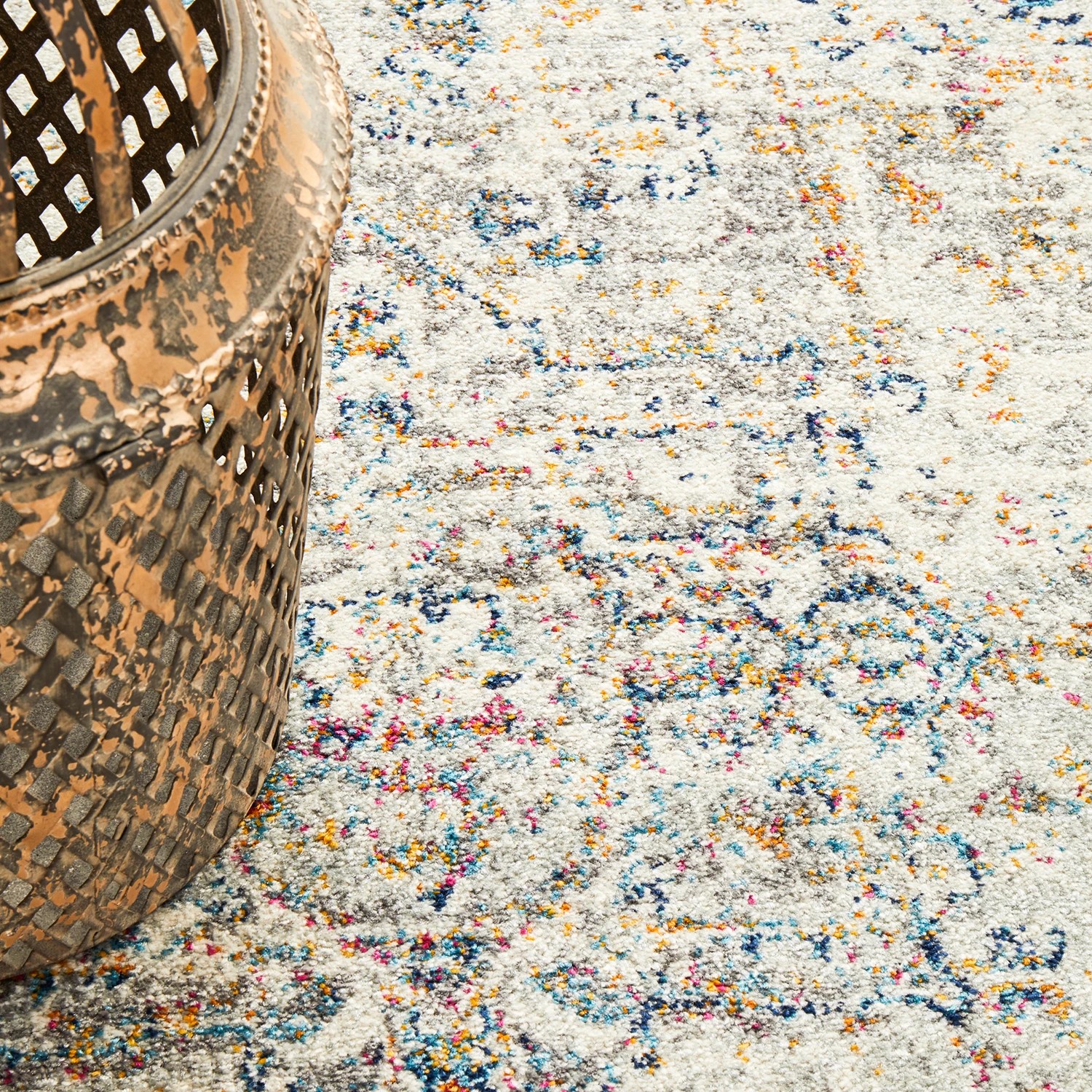 8 Common Ground Rugs Era 911 400x80cm - Large Runner Power Loomed Pet Friendly Rug - Natural, 8 of 9
