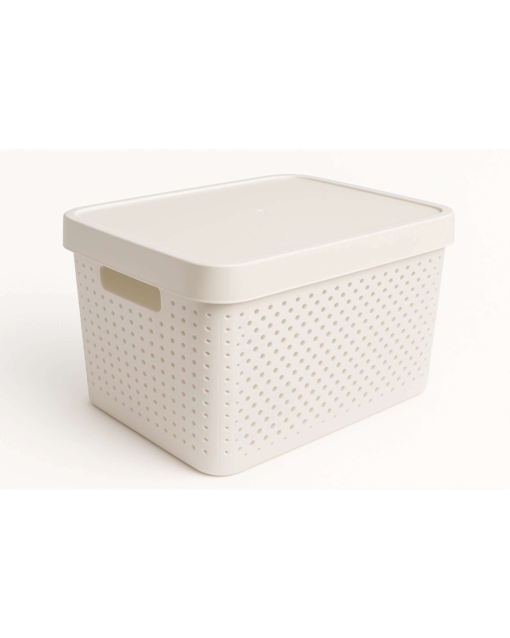 4 BR Home Stackable Plastic Storage Box Containers with Lid - 17L Capacity, Set of 12, 4 of 4