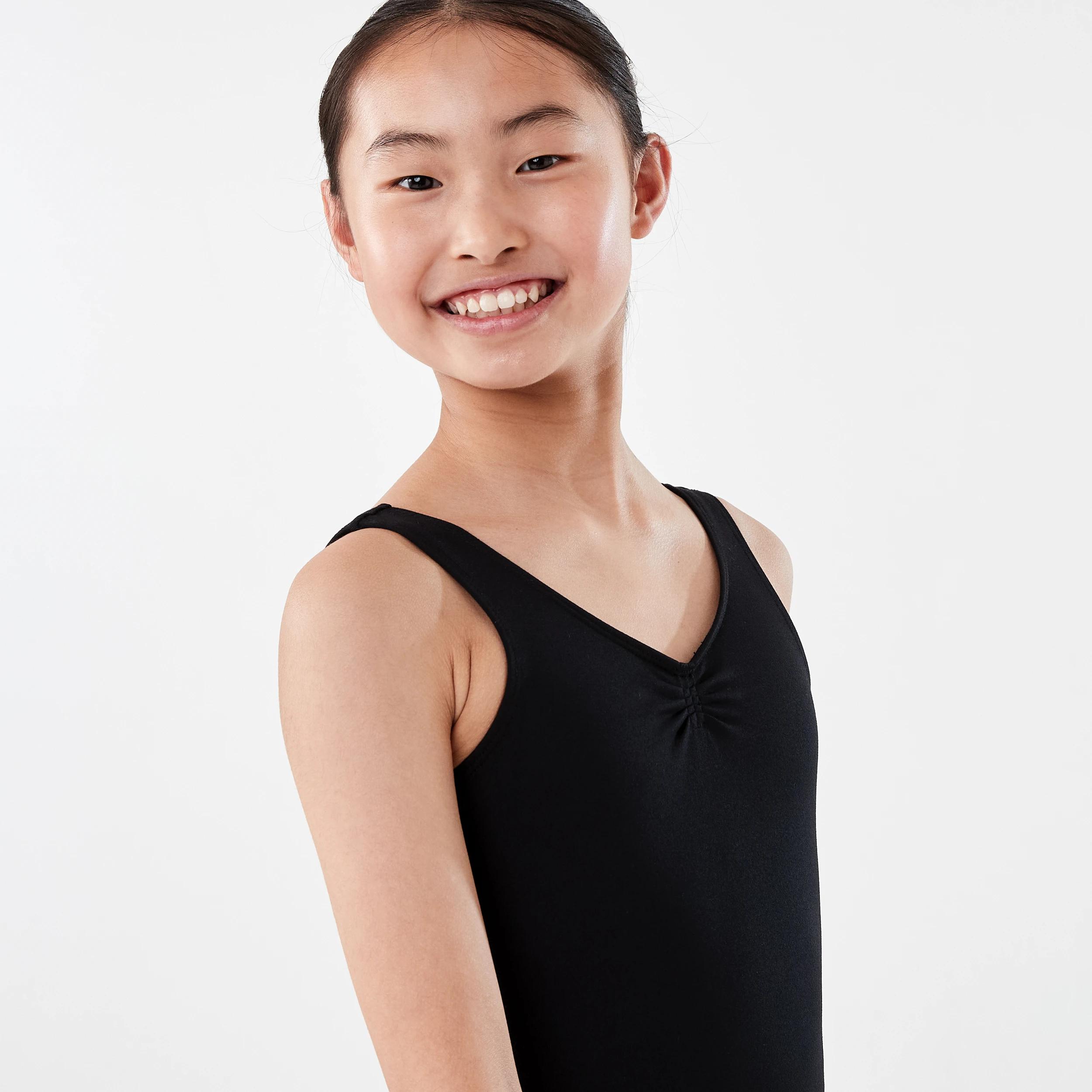 4 Dance Sleeveless Leotard BLACK, 4 of 9