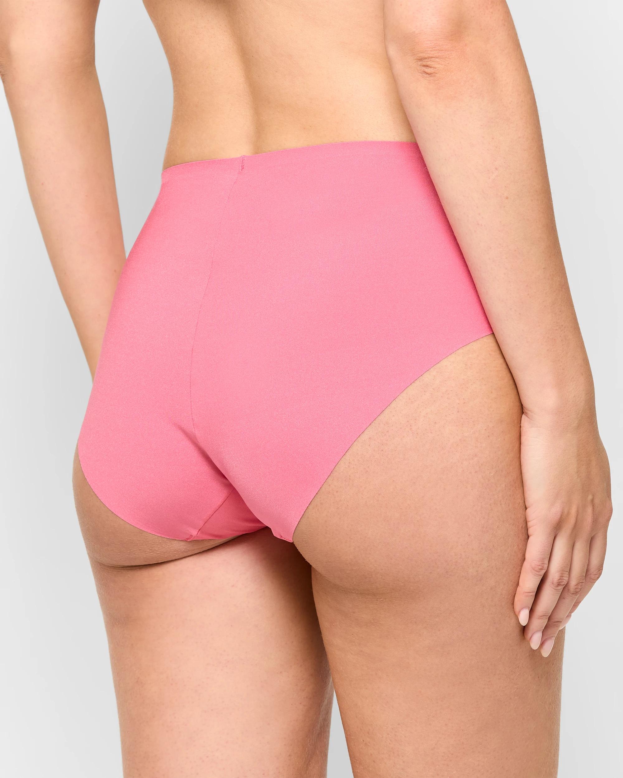 4 Target Womens Bonded No Show Midi Briefs 2 Pack DOVE/POT POURRI, 4 of 4