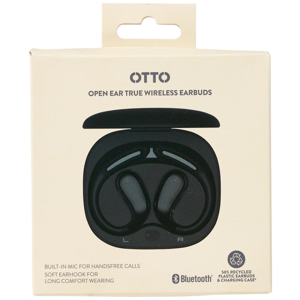 5 Otto On The Go Wireless Earbuds Black, 5 of 6