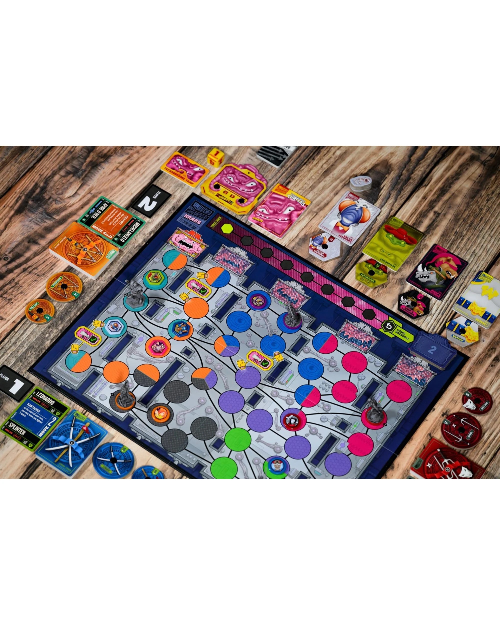 7 Unmatched Adventures: Teenage Mutant Ninja Turtles Pizza-Rama Edition Board Game, 7 of 10