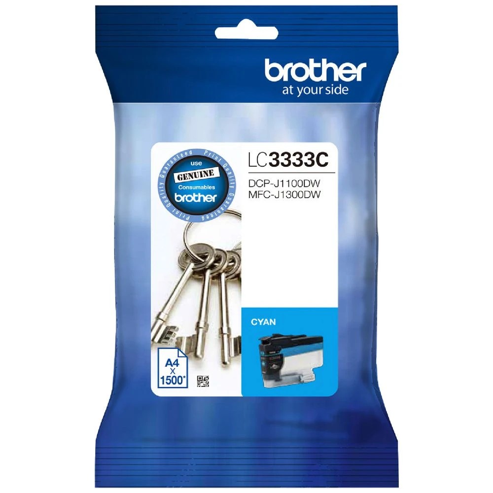 1 Brother LC 3333 INKvestment Ink Cartridge Cyan, 1 of 1